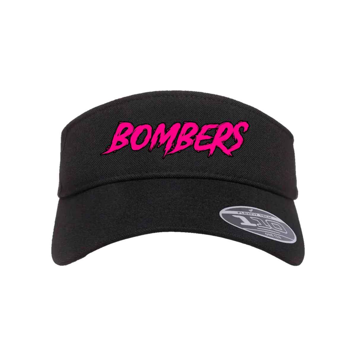 Back Road Bombers Fastpitch (Bear)- Visor 2 (Black)