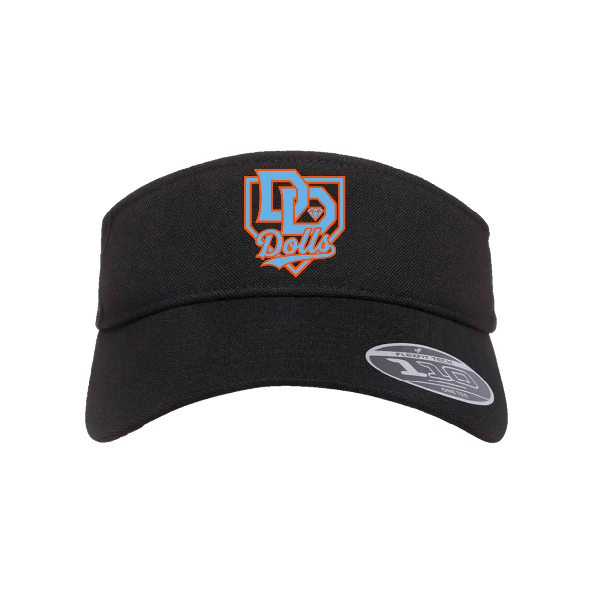 Diamond Dolls (Ozment) Fastpitch- Visor 2 (Black)
