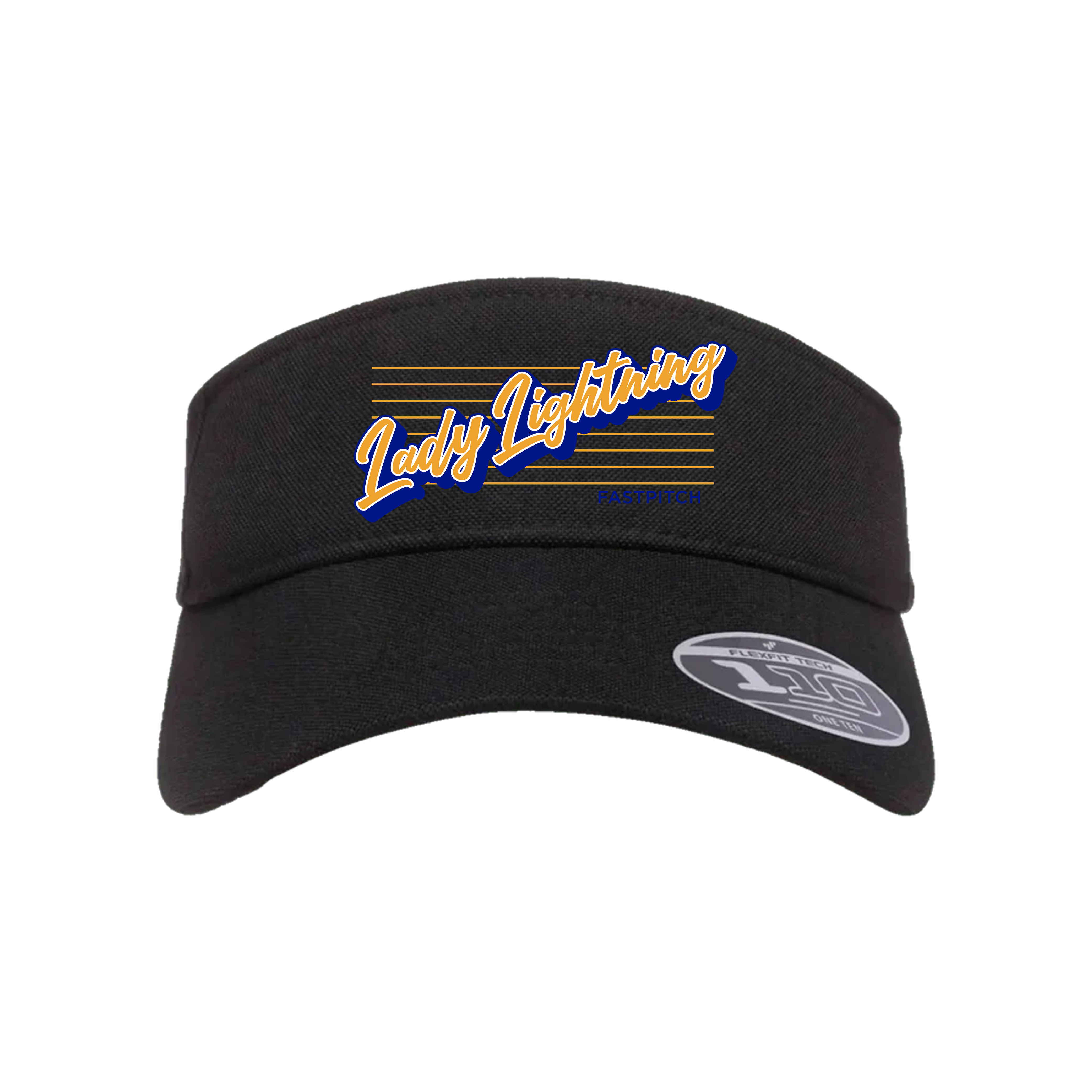 Lady Lightning Fastpitch (Vernon)- Visor 2 (Black)