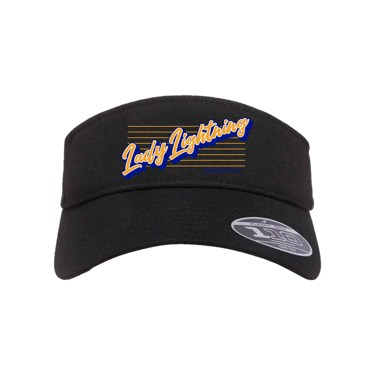 Lady Lightning Fastpitch (Vernon)- Visor 2 (Black)