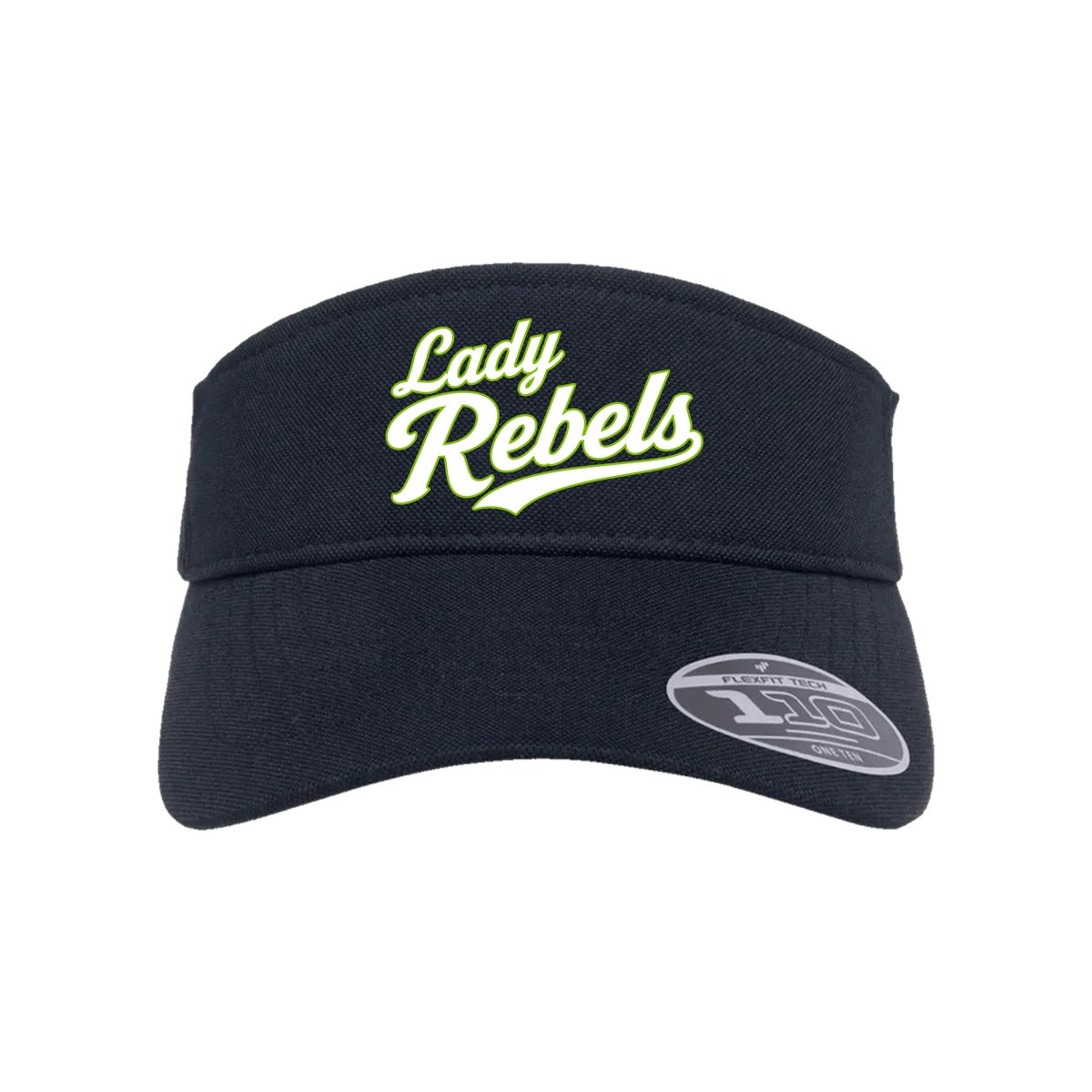 Lady Rebels (Corpman) Fastpitch- Visor 2 (Navy)