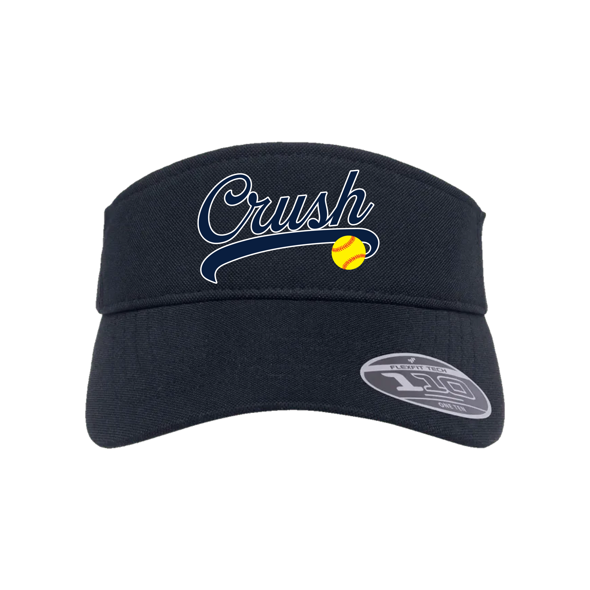 Carterville Crush (Wheaton) Fastpitch- Visor 2 (Navy)