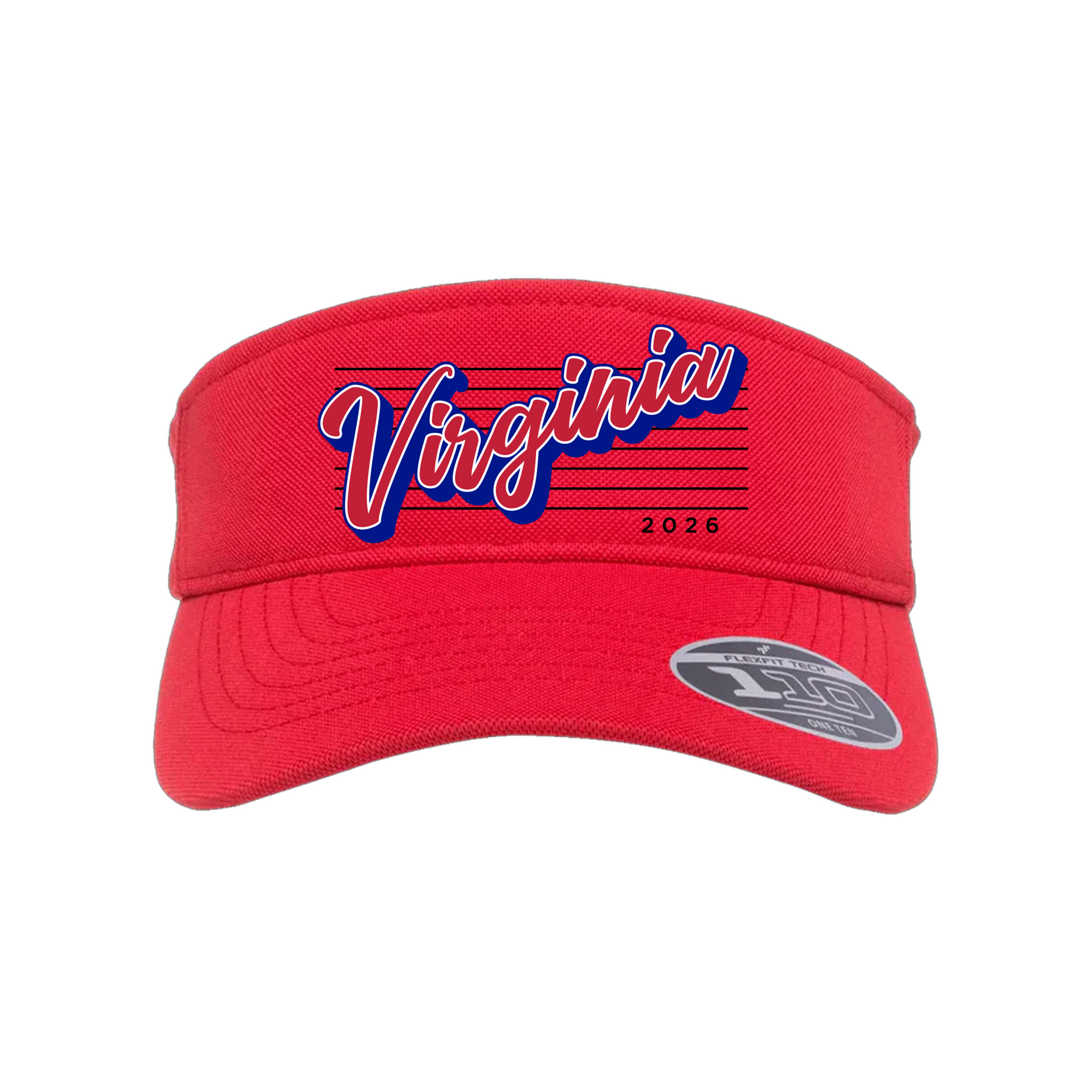 Virginia (Tyree) 2026- Visor 2 (Red)