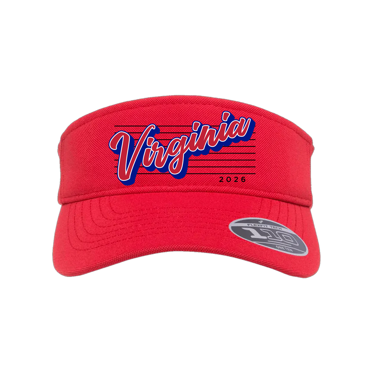 Virginia (Tyree) 2026- Visor 2 (Red)