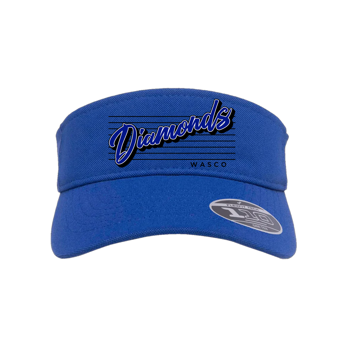 Wasco Diamonds Fastpitch (Morrow) 2026- Visor 2 (Royal Blue)