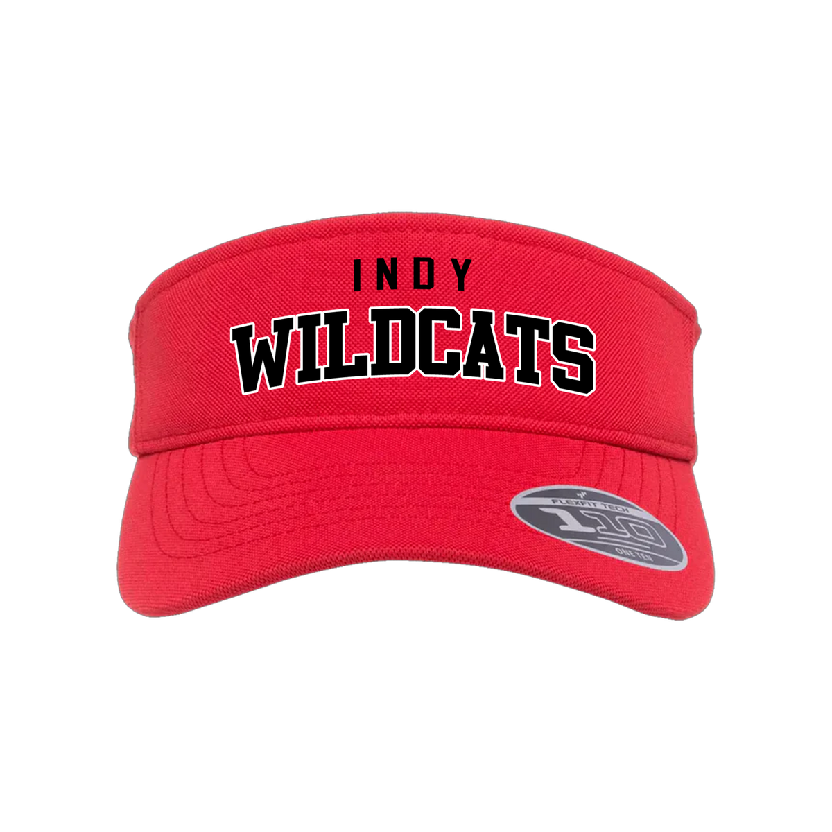 Indy Wildcats Fastpitch (Bean)- Visor 3 (Red)