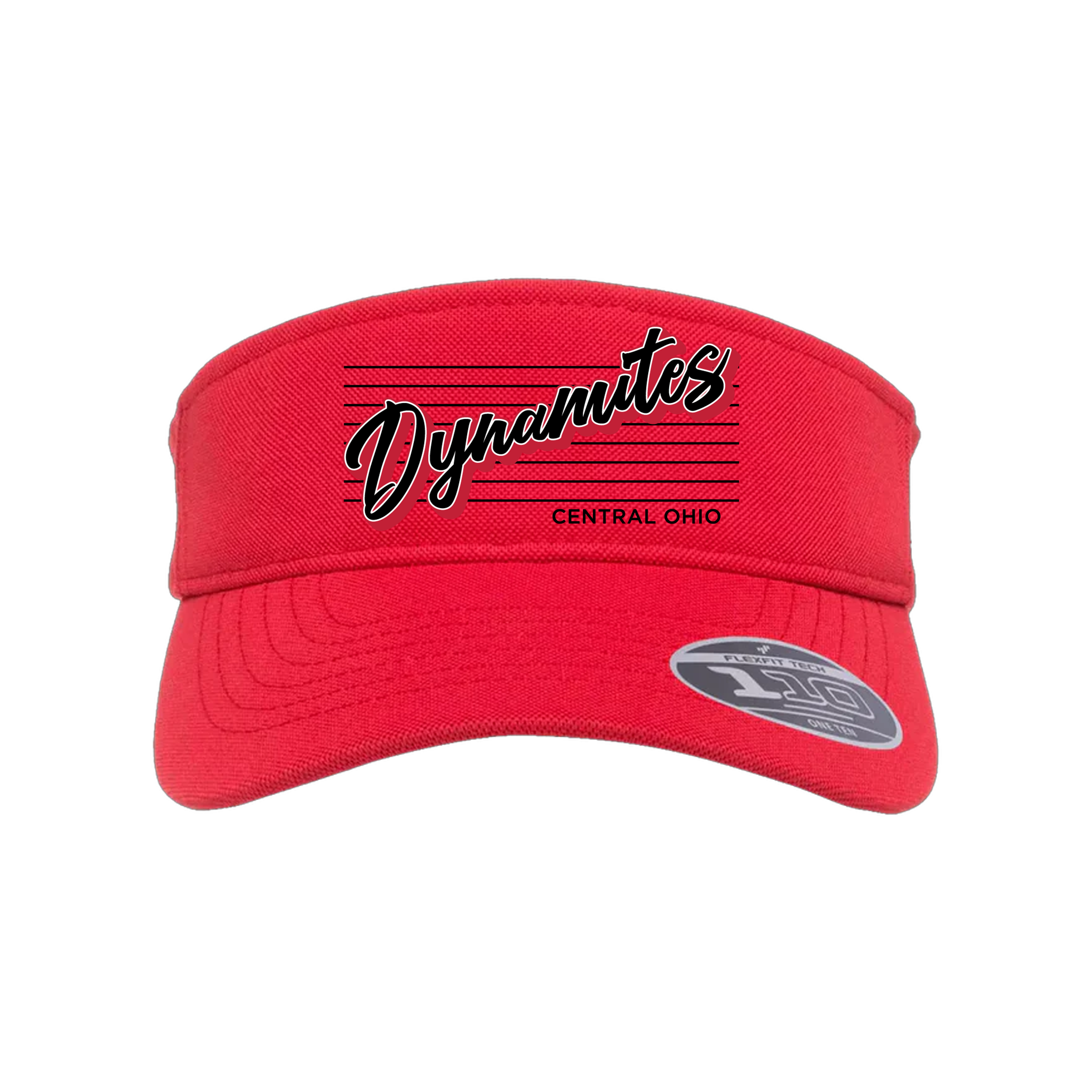 Central Ohio Dynamites Fastpitch (Richards) 2026- Visor 3 (Red)