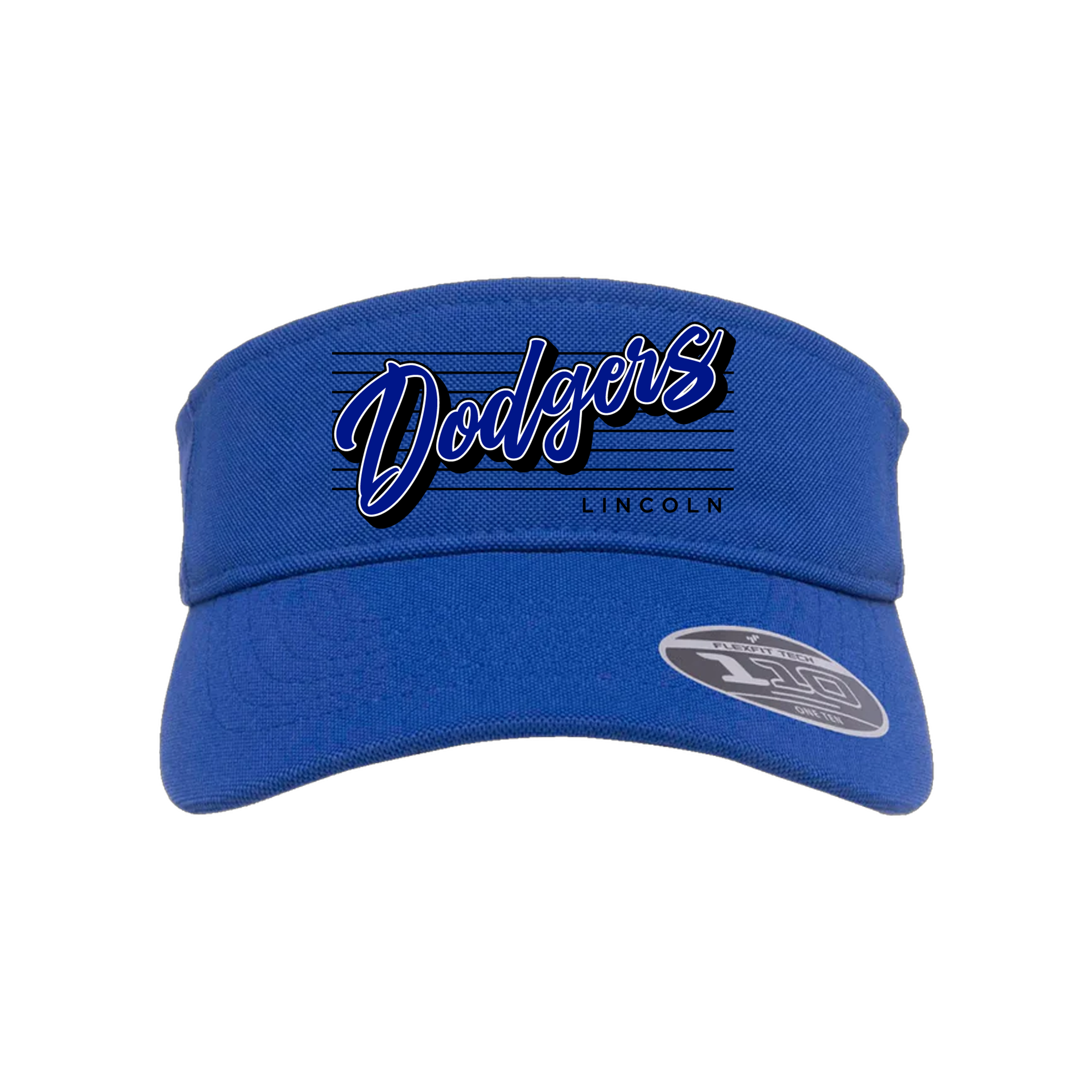 Lincoln Dodgers Baseball (Bade) 2026- Visor 3 (Royal Blue)