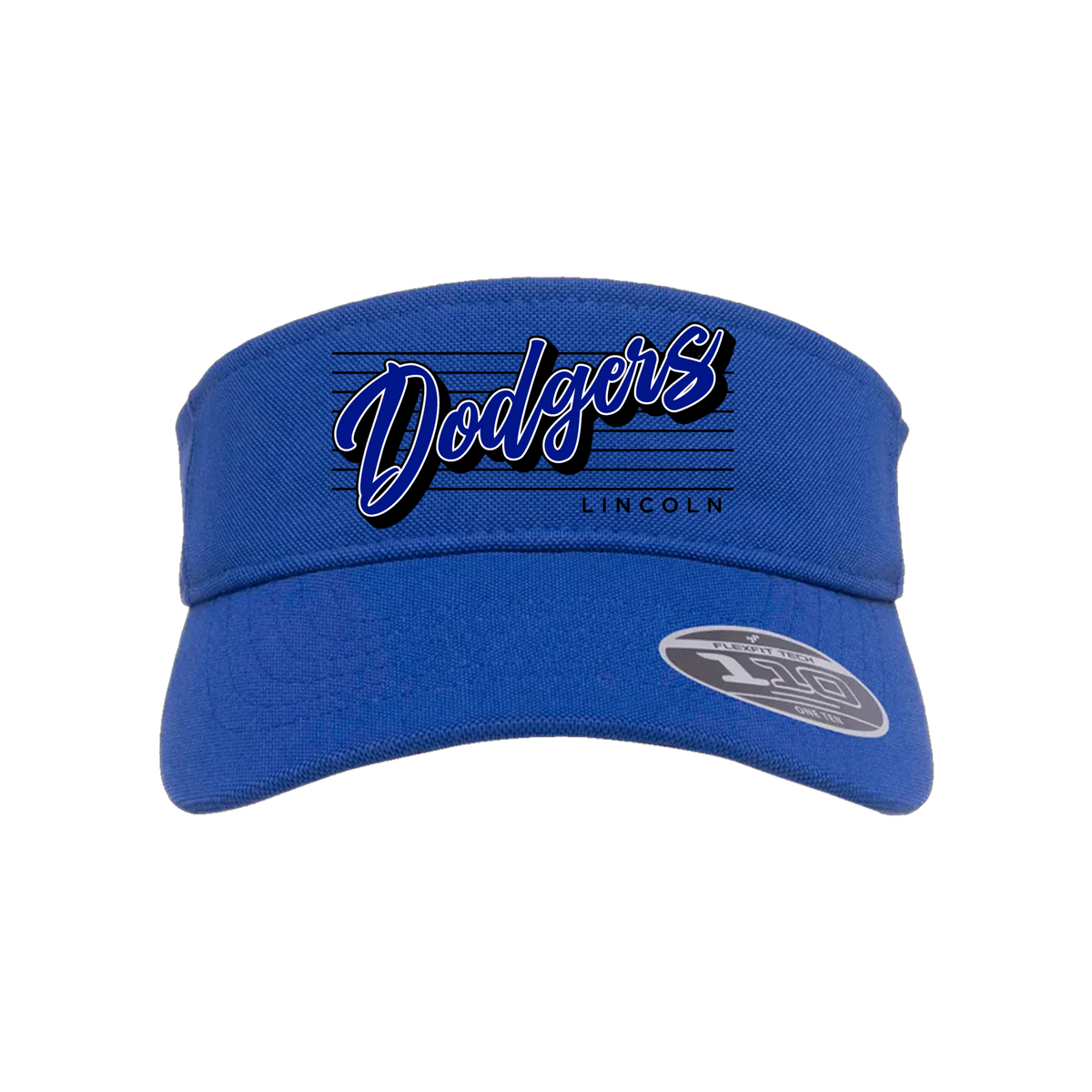 Lincoln Dodgers Baseball (Bade) 2026- Visor 3 (Royal Blue)