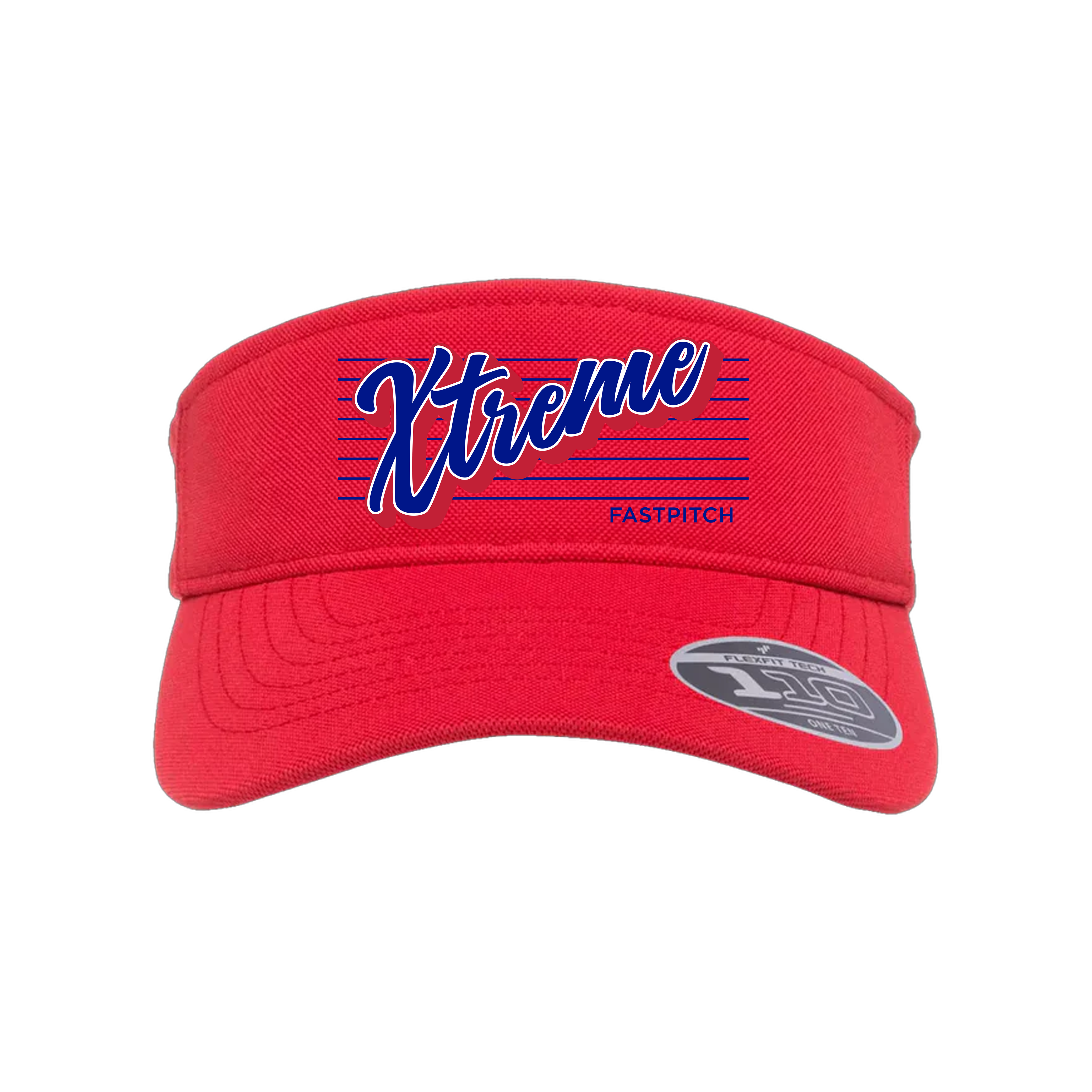 Xtreme Fastpitch (Weglos)- Visor 4 (Red)