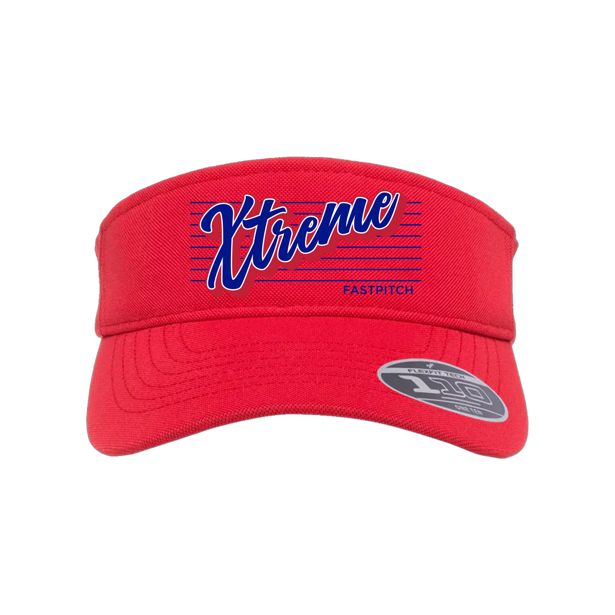 Xtreme Fastpitch (Weglos)- Visor 4 (Red)