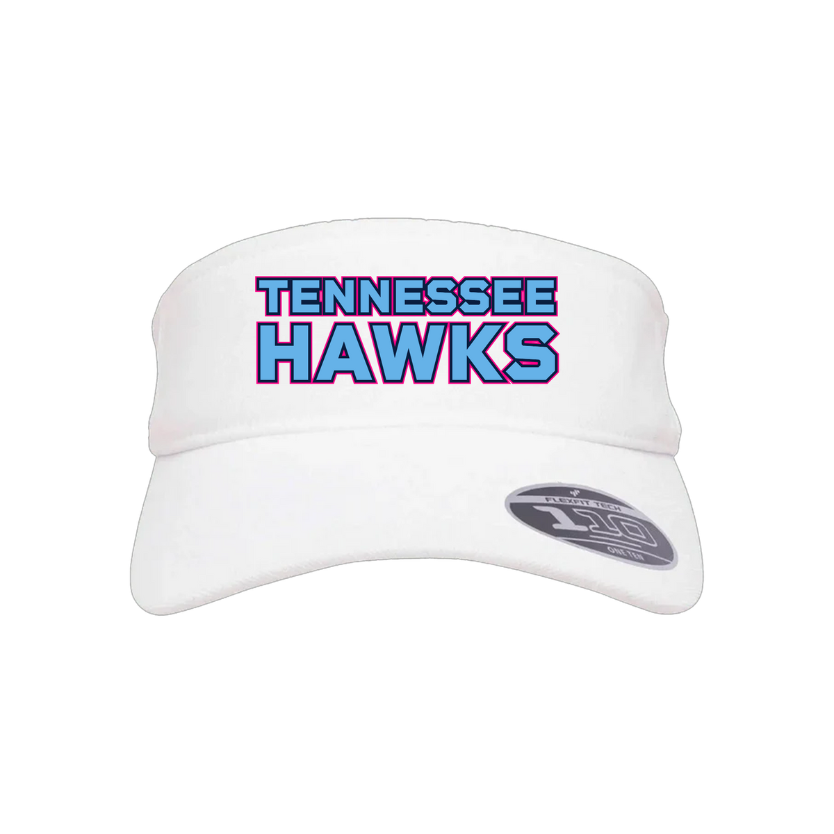 TN HAWKS (SENSING) Fastpitch- Visor 1 (White)