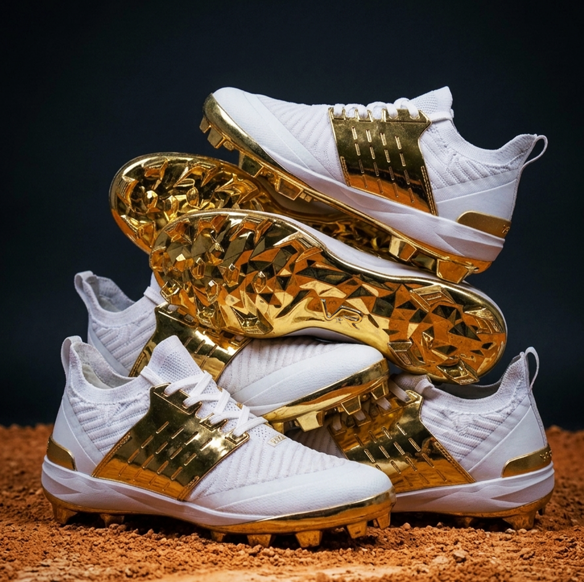 VR76 GEN II GLD Molded Youth Baseball Cleat