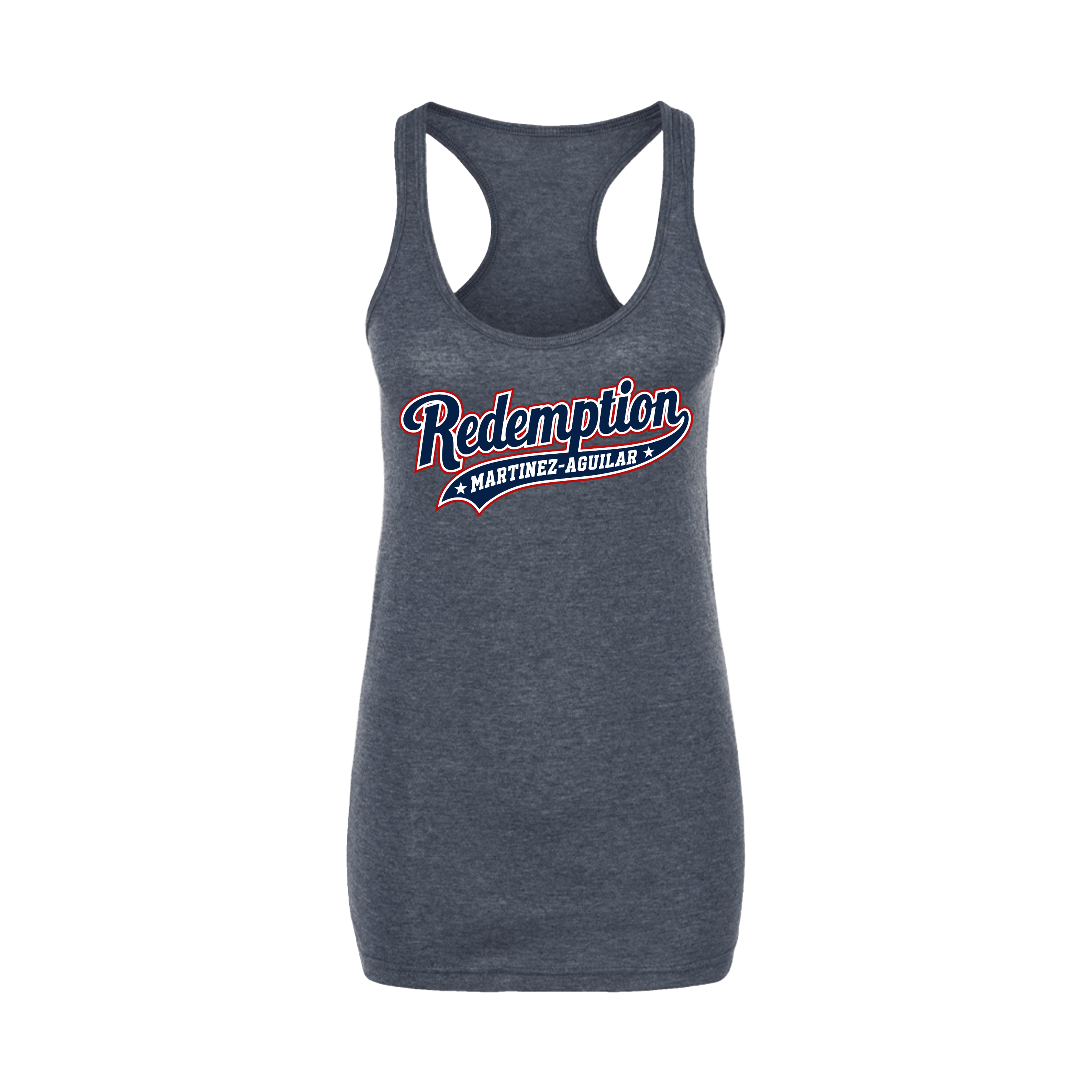 Redemption (Martinez-Aguilar) Fastpitch- Women's Tank Top 1 (Heather Navy)