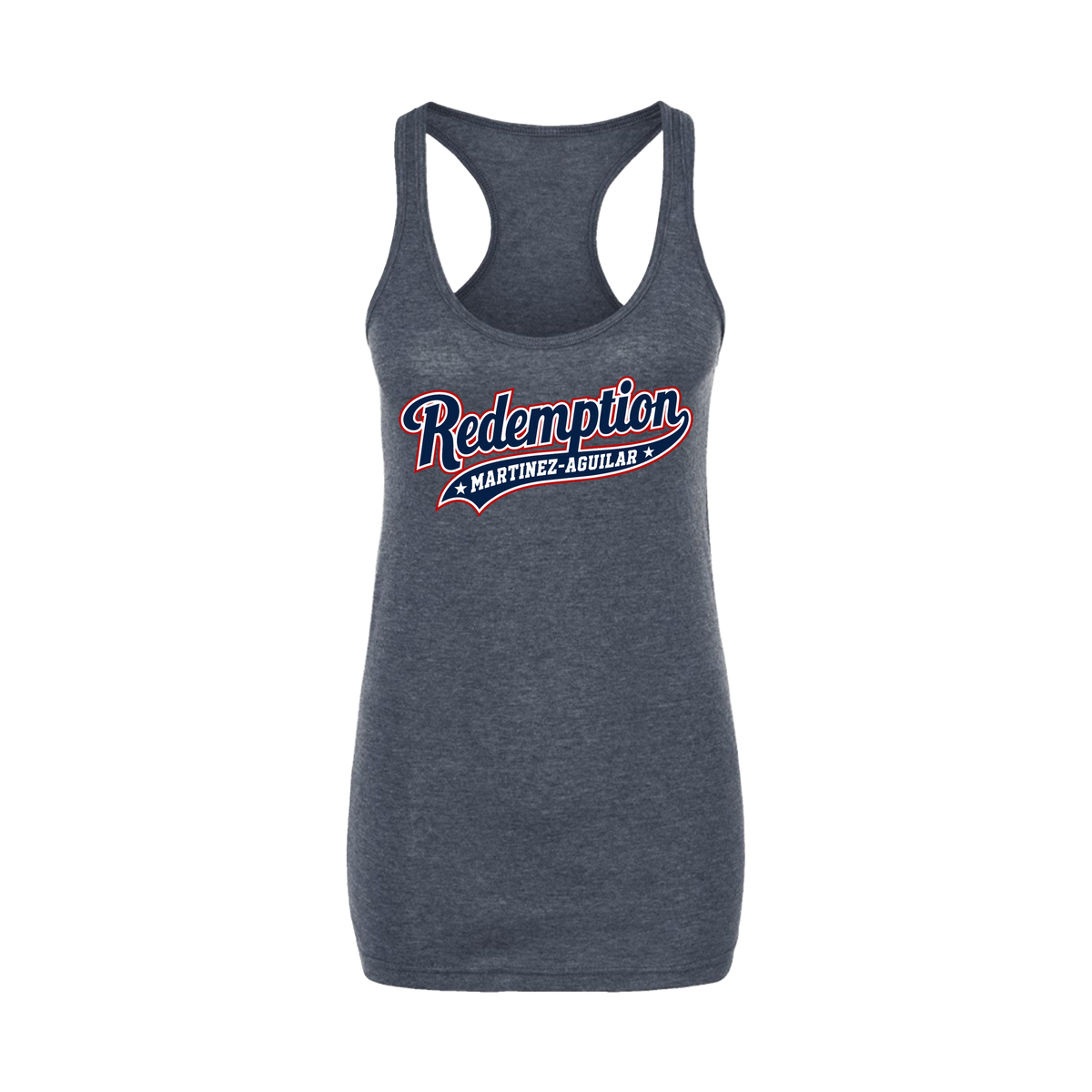 Redemption (Martinez-Aguilar) Fastpitch- Women's Tank Top 1 (Heather Navy)