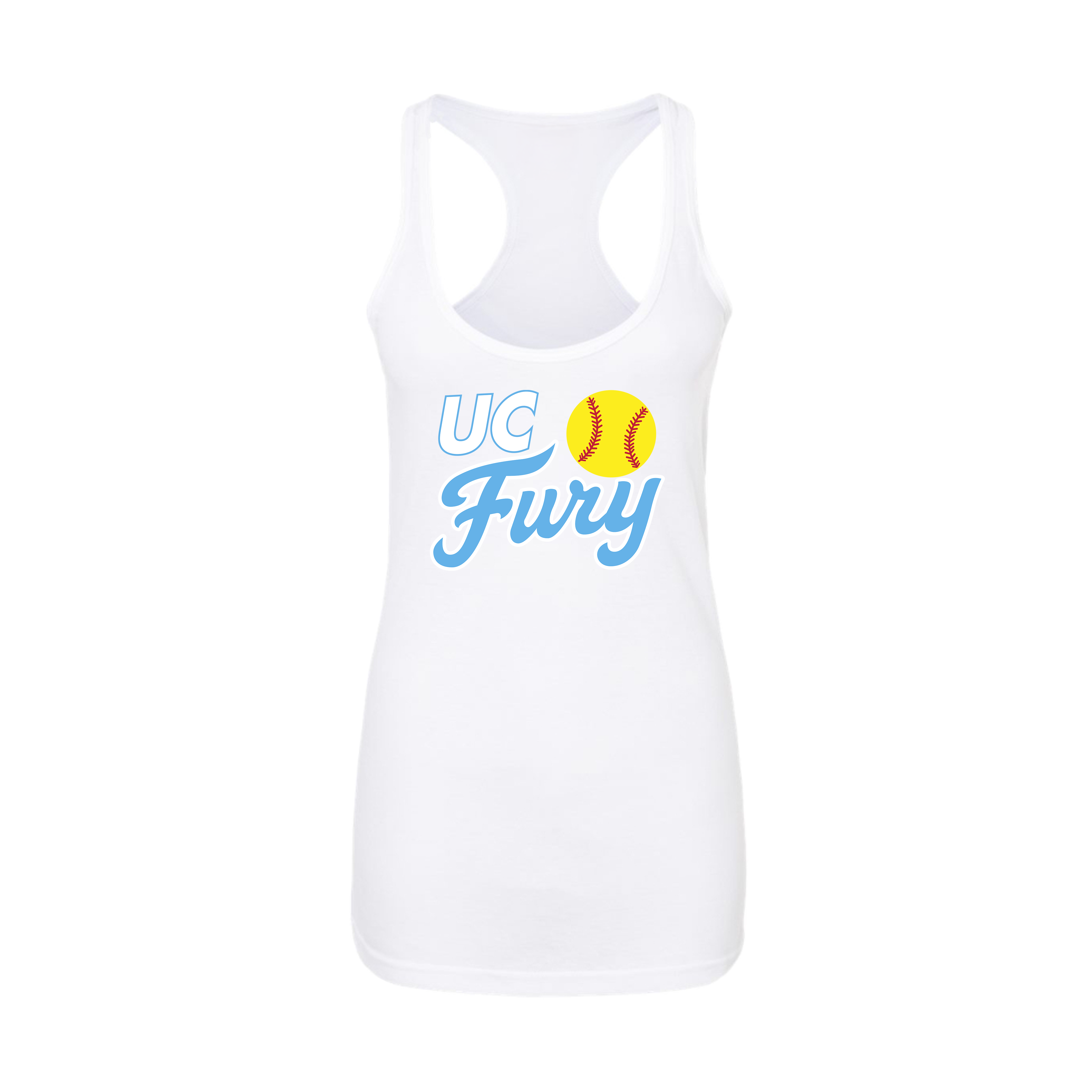 UCFury Fastpitch (Anderson) 2026- Women's Tank Top 1 (White)