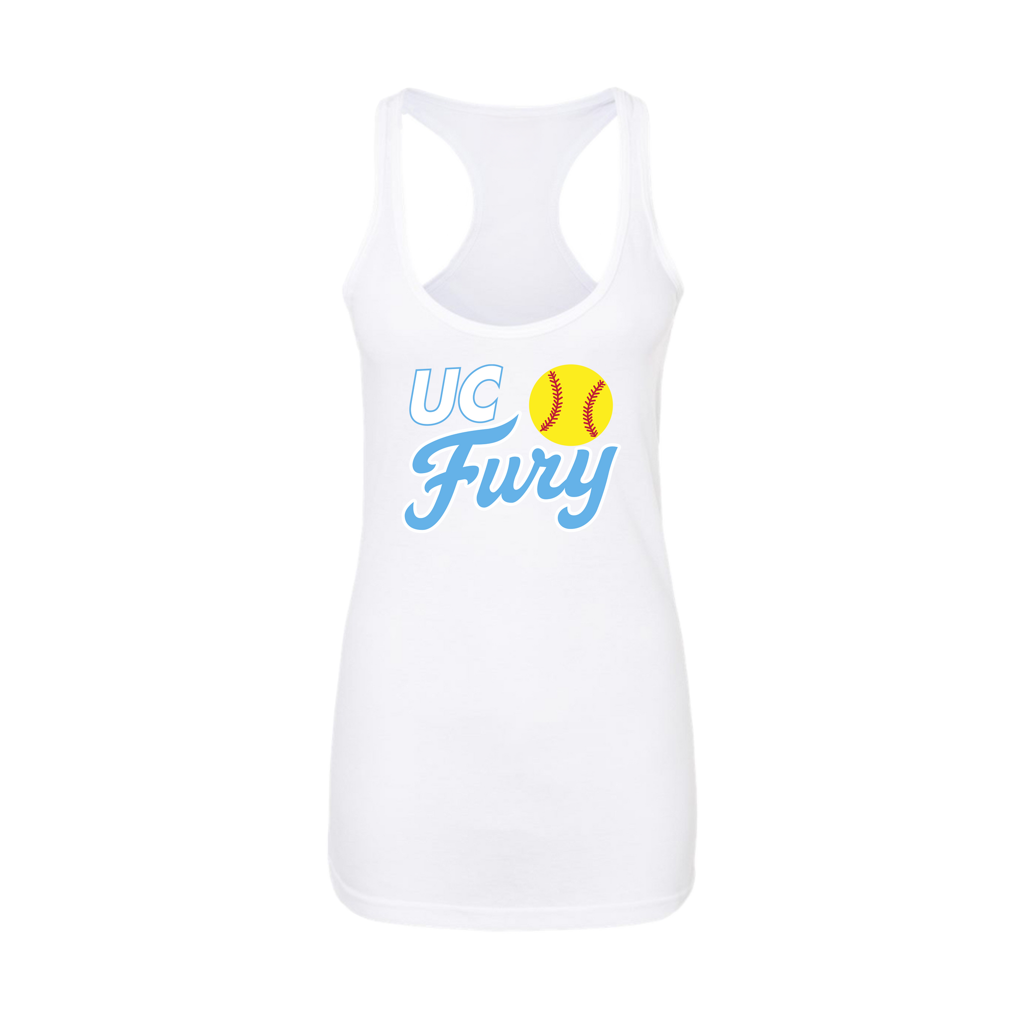UCFury Fastpitch (Anderson) 2026- Women's Tank Top 1 (White)
