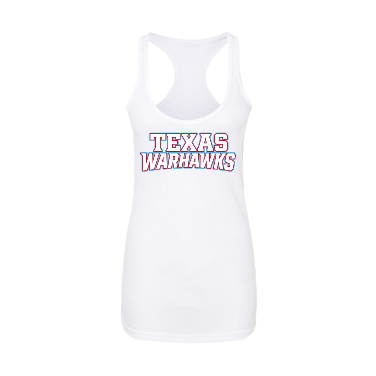 Texas Warhawks (Kent) Baseball- Women's Tank Top 1 (White)