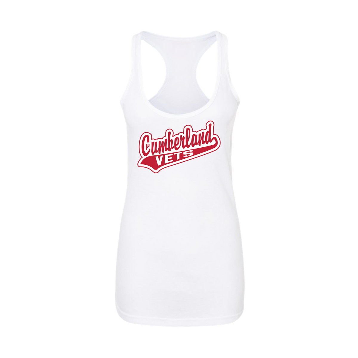 Cumberland Vets Fastpitch (Strohl) 2026- Women's Tank Top 1 (White)