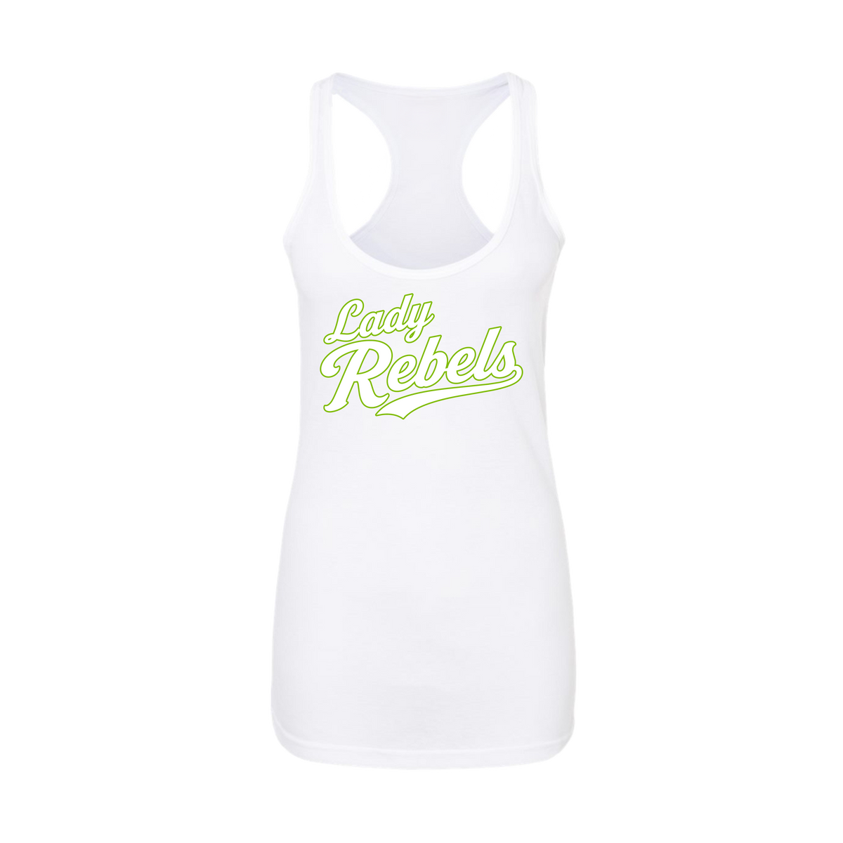 Lady Rebels (Corpman) Fastpitch- Women's Tank Top 1 (White)