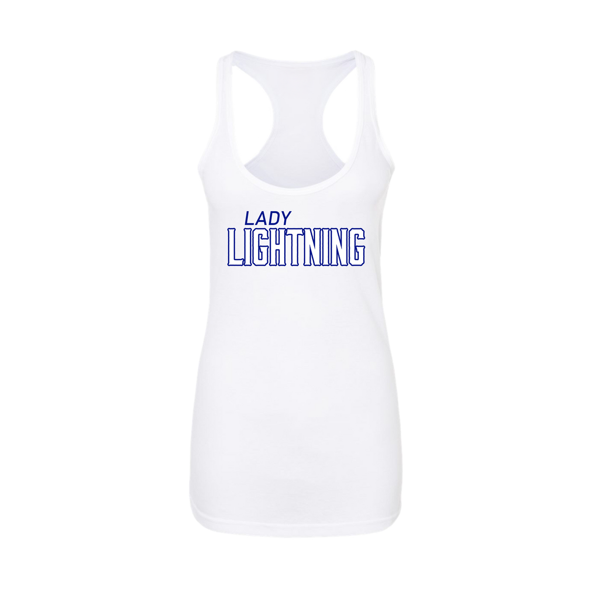 Lady Lightning Fastpitch (Vernon)- Women's Tank Top 1 (White)