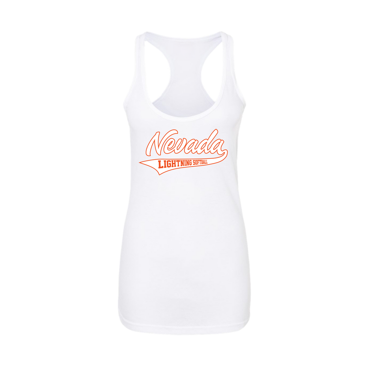 NV Lightning Fastpitch (Kittilsen)- Women's Tank Top 1 (White)