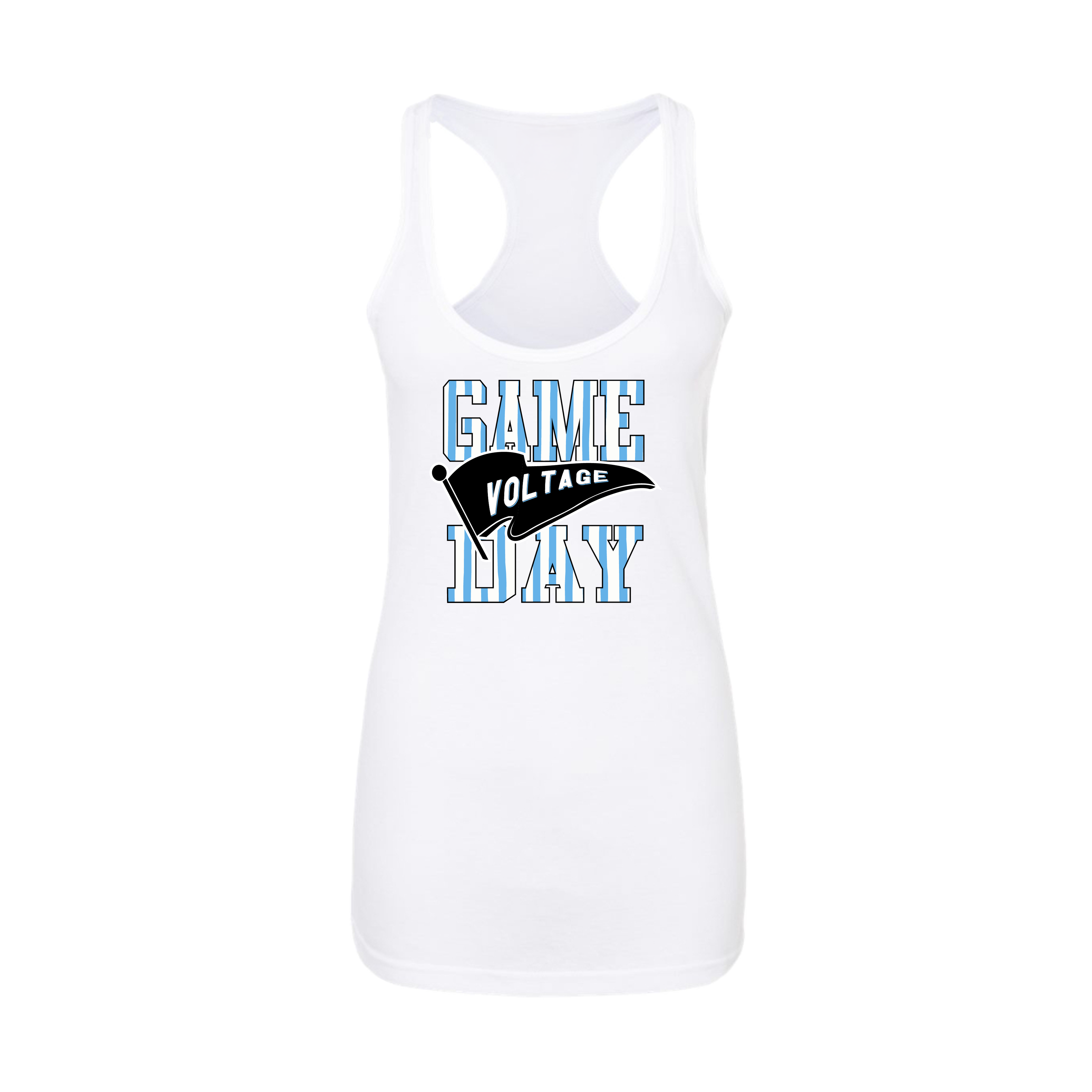 Voltage Fastpitch (Kelley) 2026- Women's Tank Top 1 (White)