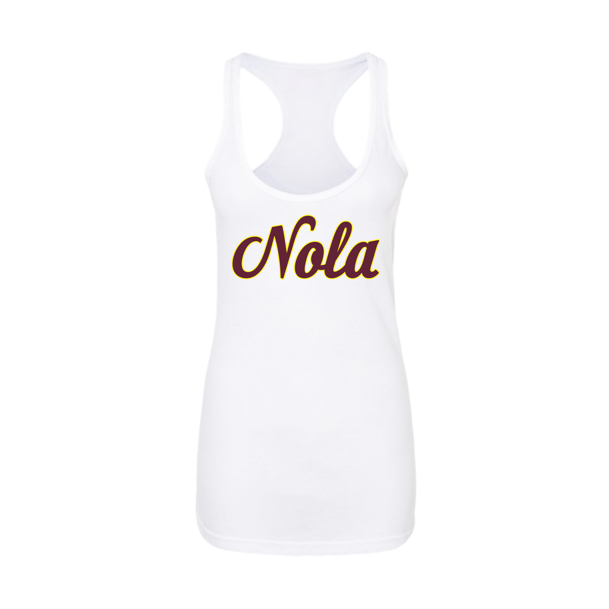 New Orleans Sun Devils Baseball (Ledet) 2026- Women's Tank Top 1 (White)