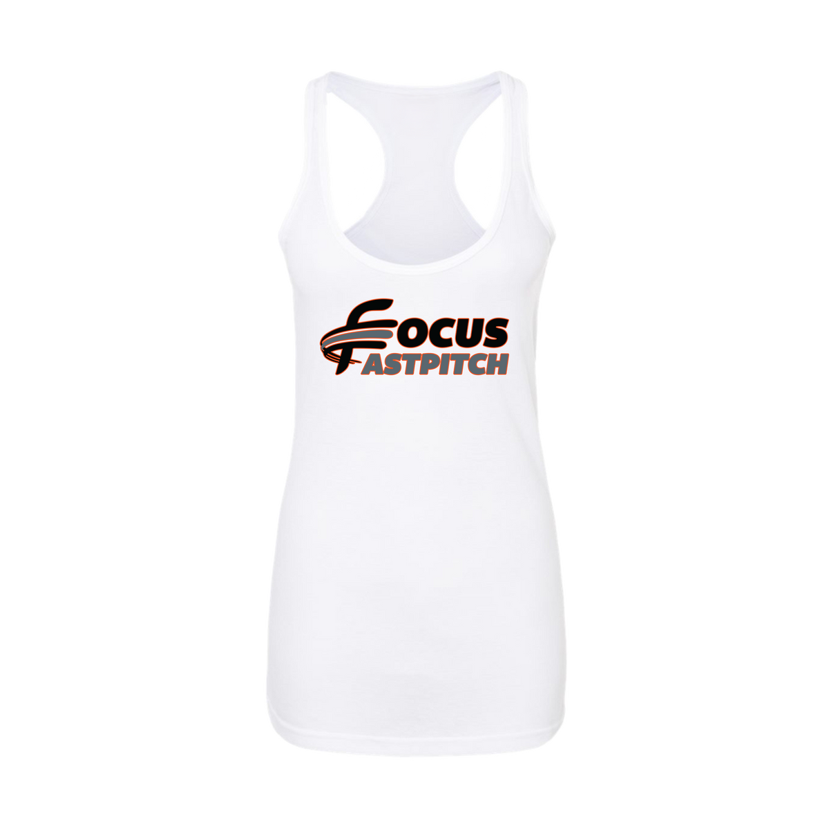 Focus Fastpitch (McCans)- Women's Tank Top 1 (White)