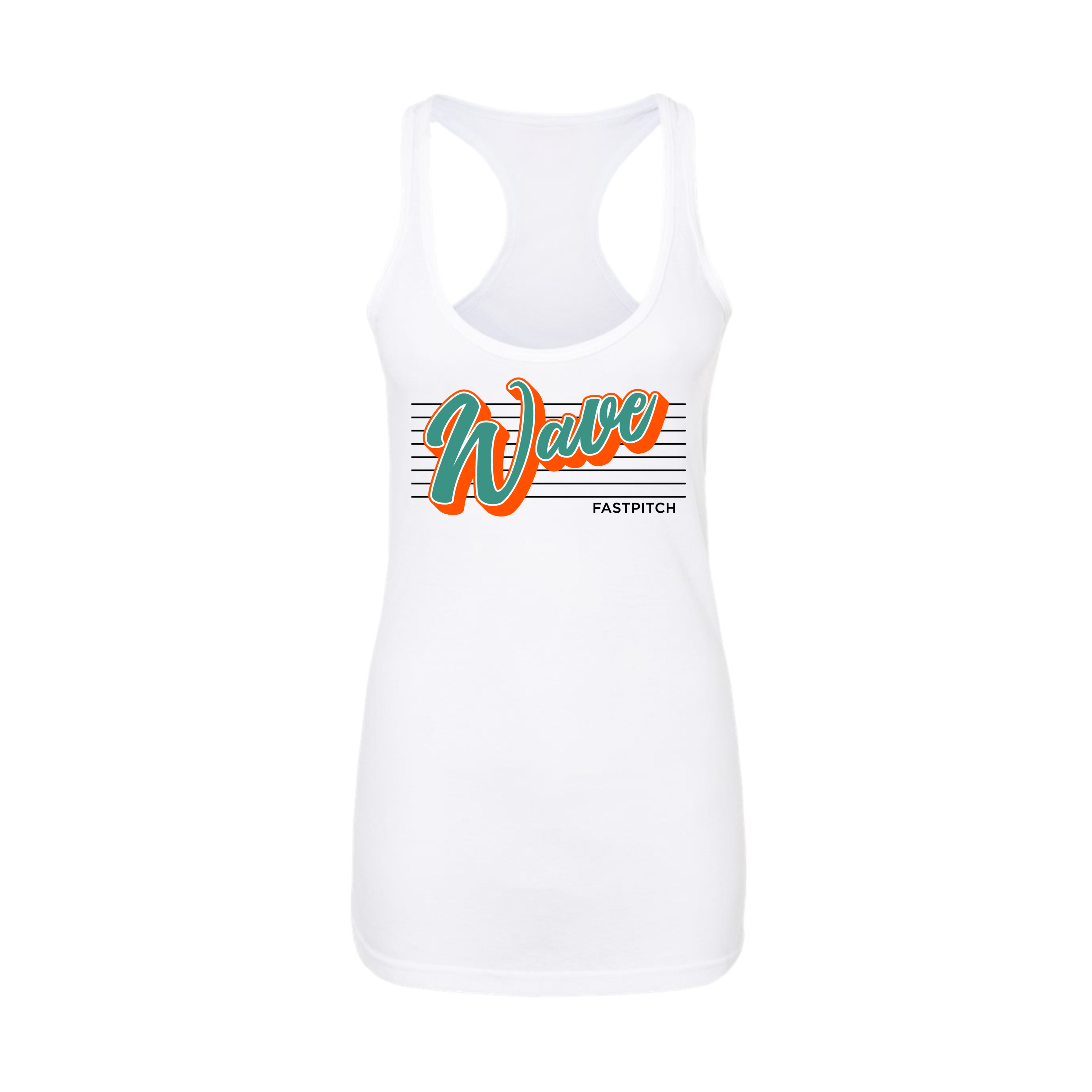WAVE Fastpitch (Fuentes-Swift) 2026- Women's Tank Top 1 (White)