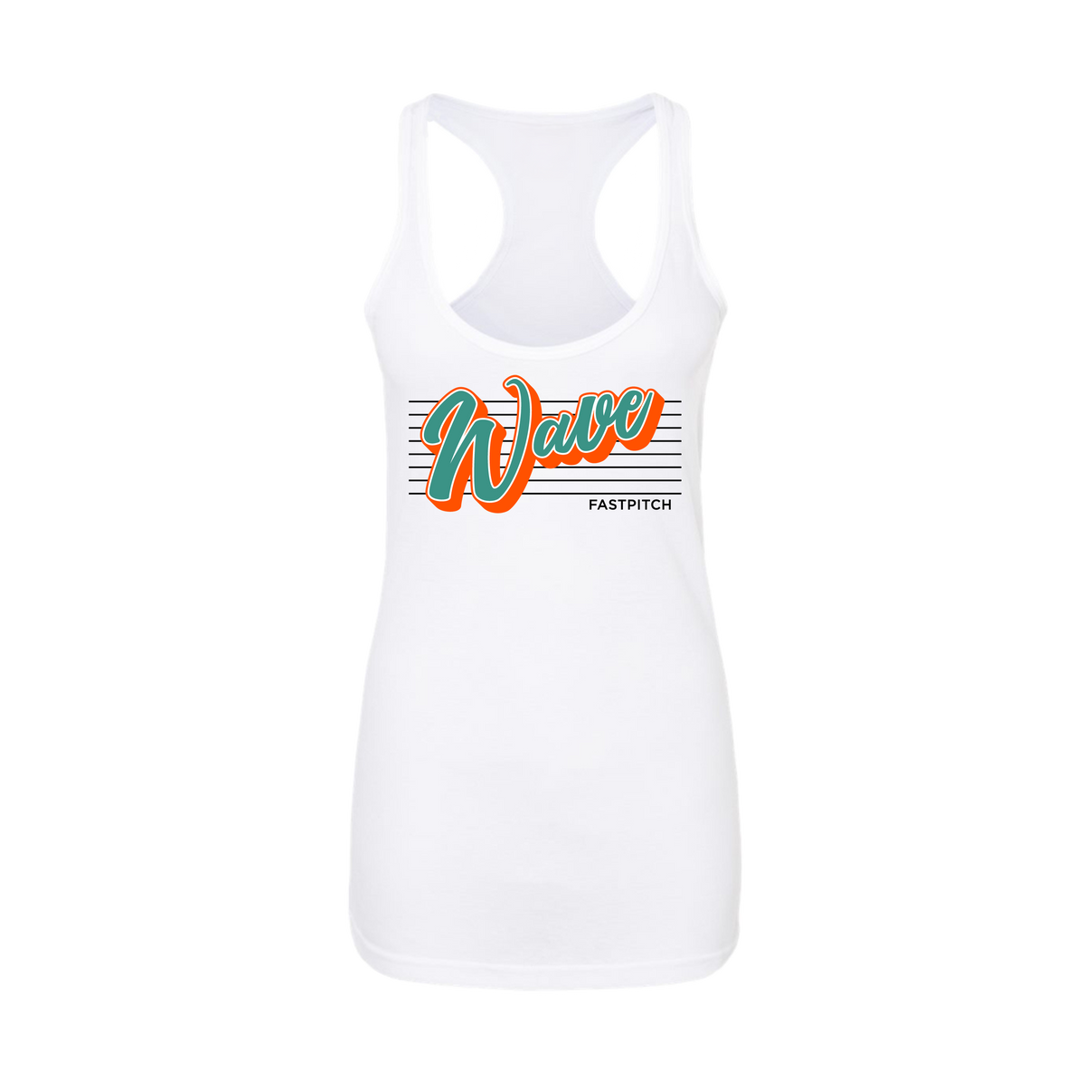 WAVE Fastpitch (Fuentes-Swift) 2026- Women's Tank Top 1 (White)