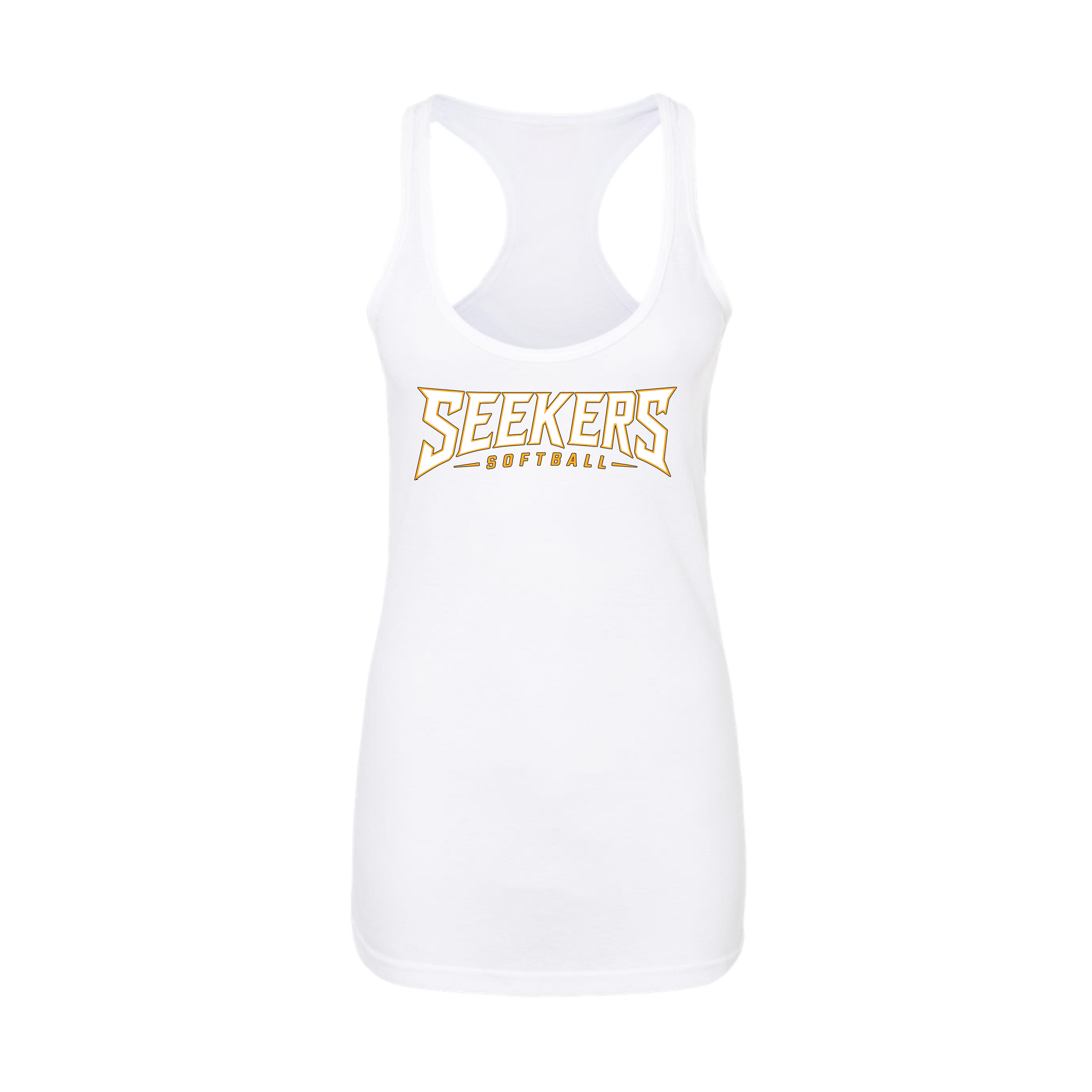 Seekers Softball (Dabney)- Women's Tank Top 1 (White)