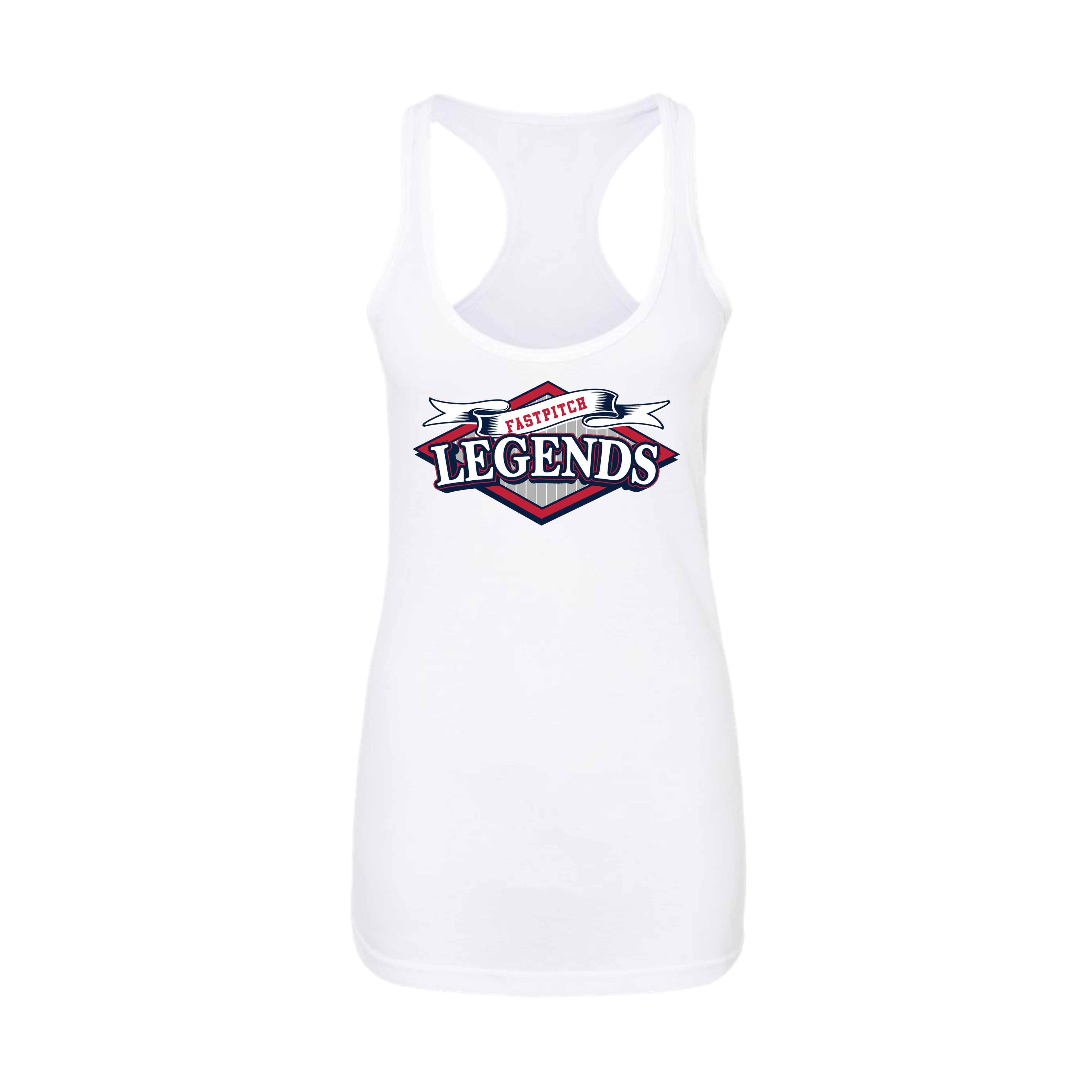 Legends (Imburgia) Fastpitch- Women's Tank Top 1 (White)