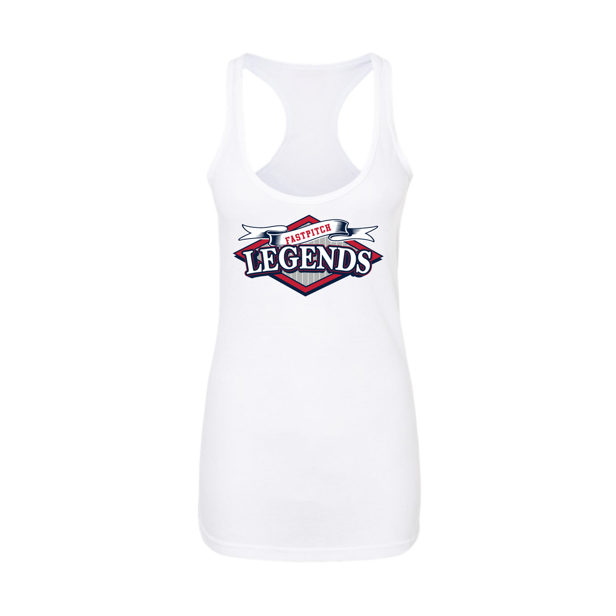 Legends (Imburgia) Fastpitch- Women's Tank Top 1 (White)
