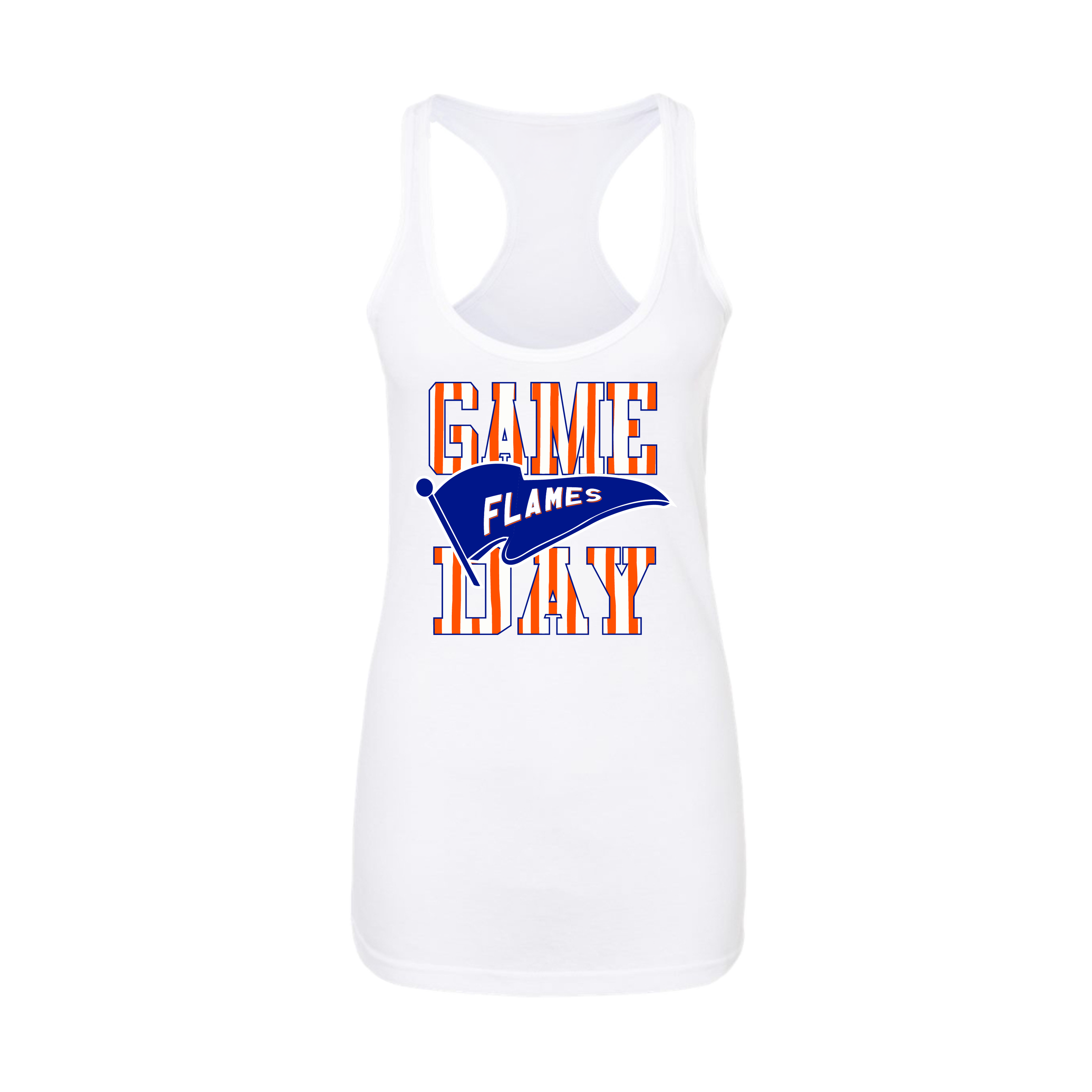Indiana Flames (Brammer) Fastpitch- Women's Tank Top 1 (White)