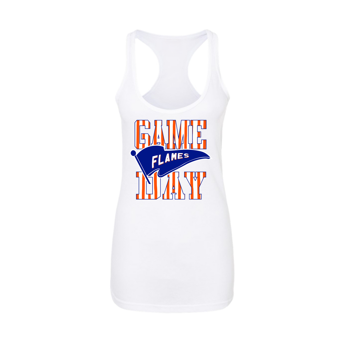 Indiana Flames (Brammer) Fastpitch- Women's Tank Top 1 (White)