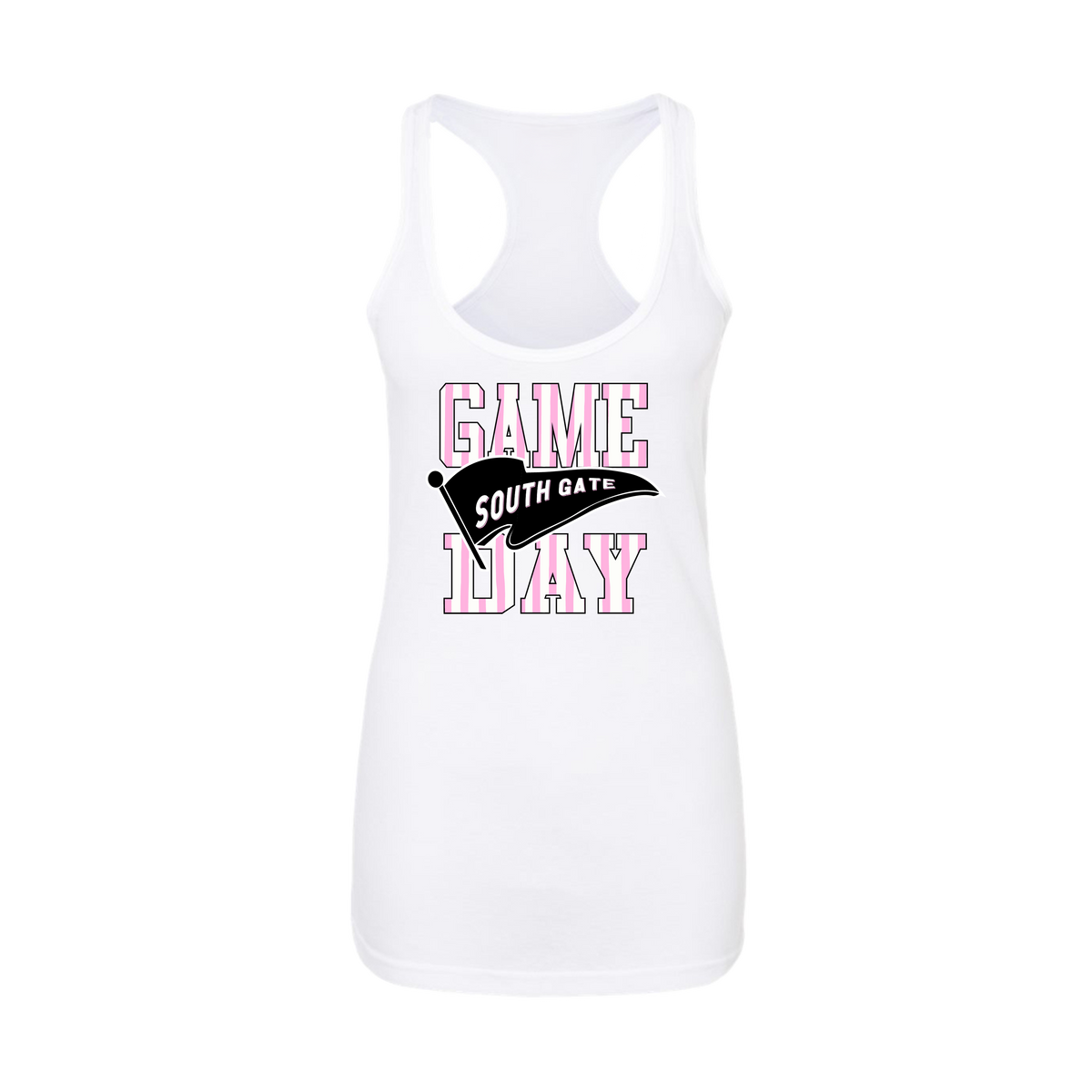 South Gate VC Volleyball (Tabora) 2026- Women's Tank Top 1 (White)