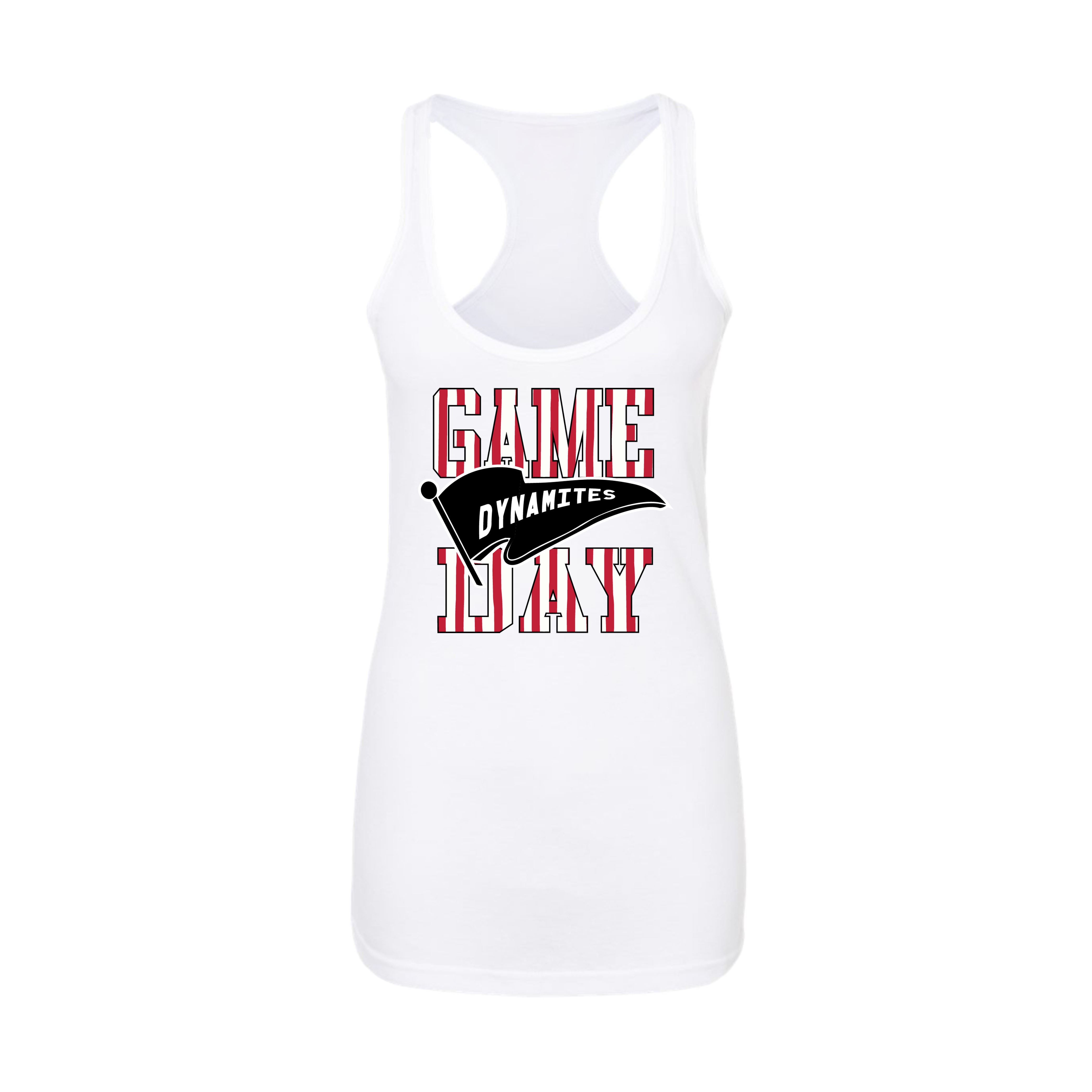Central Ohio Dynamites Fastpitch (Richards) 2026- Women's Tank Top 1 (White)