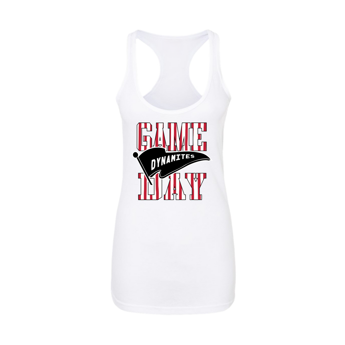 Central Ohio Dynamites Fastpitch (Richards) 2026- Women's Tank Top 1 (White)