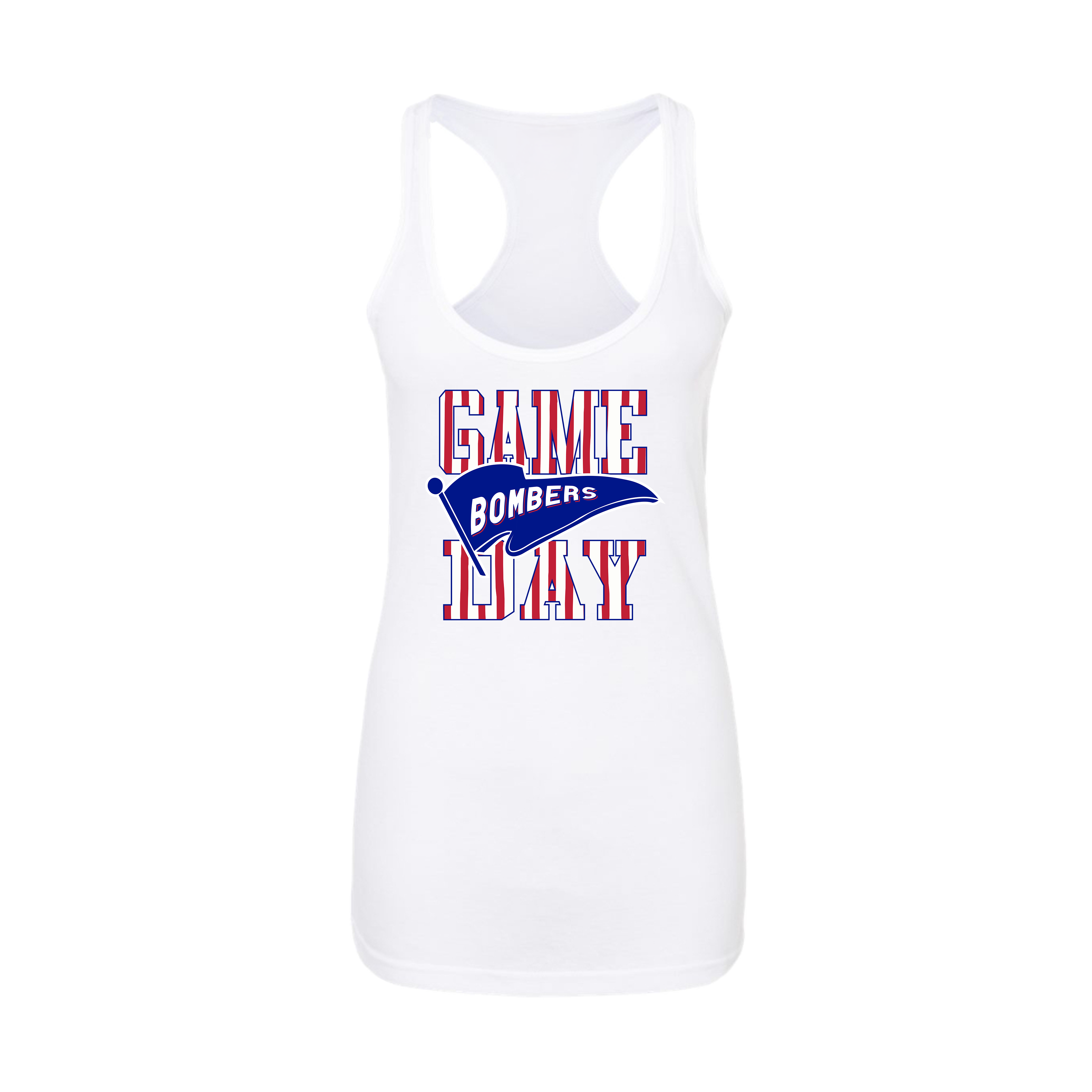 Z20 Bombers Fastpitch (Caby) 2026- Women's Tank Top 1 (White)