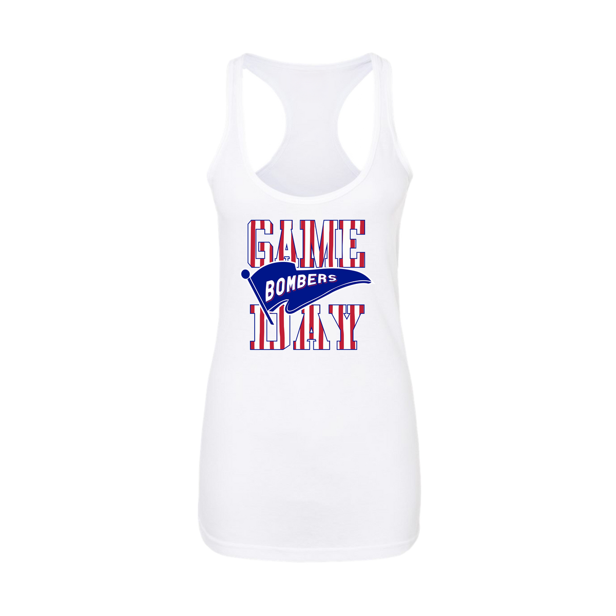 Z20 Bombers Fastpitch (Caby) 2026- Women's Tank Top 1 (White)
