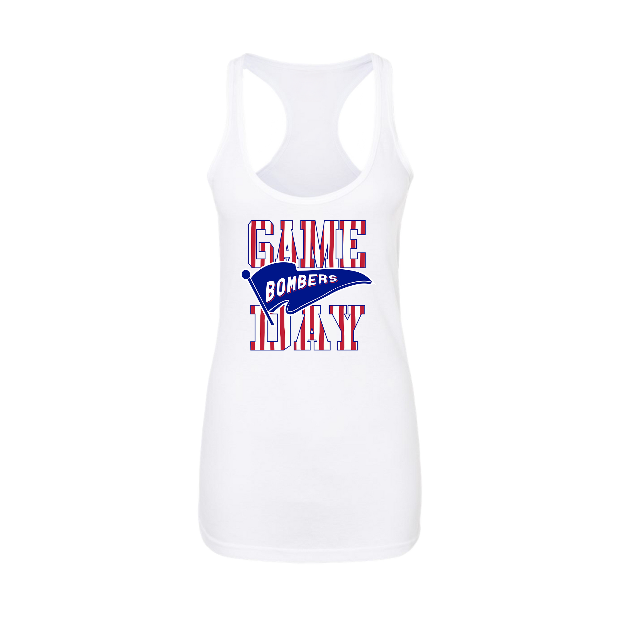 Z20 Bombers Fastpitch (Caby) 2026- Women's Tank Top 1 (White)