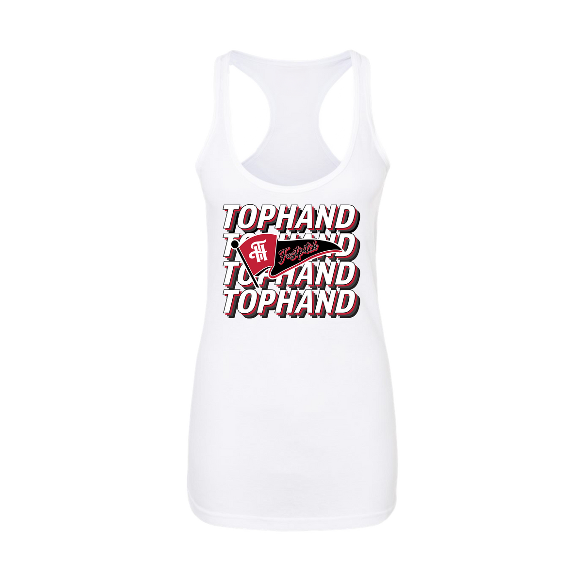 TopHand Storm (Breedlove) Fastpitch- Women's Tank Top 1 (White)