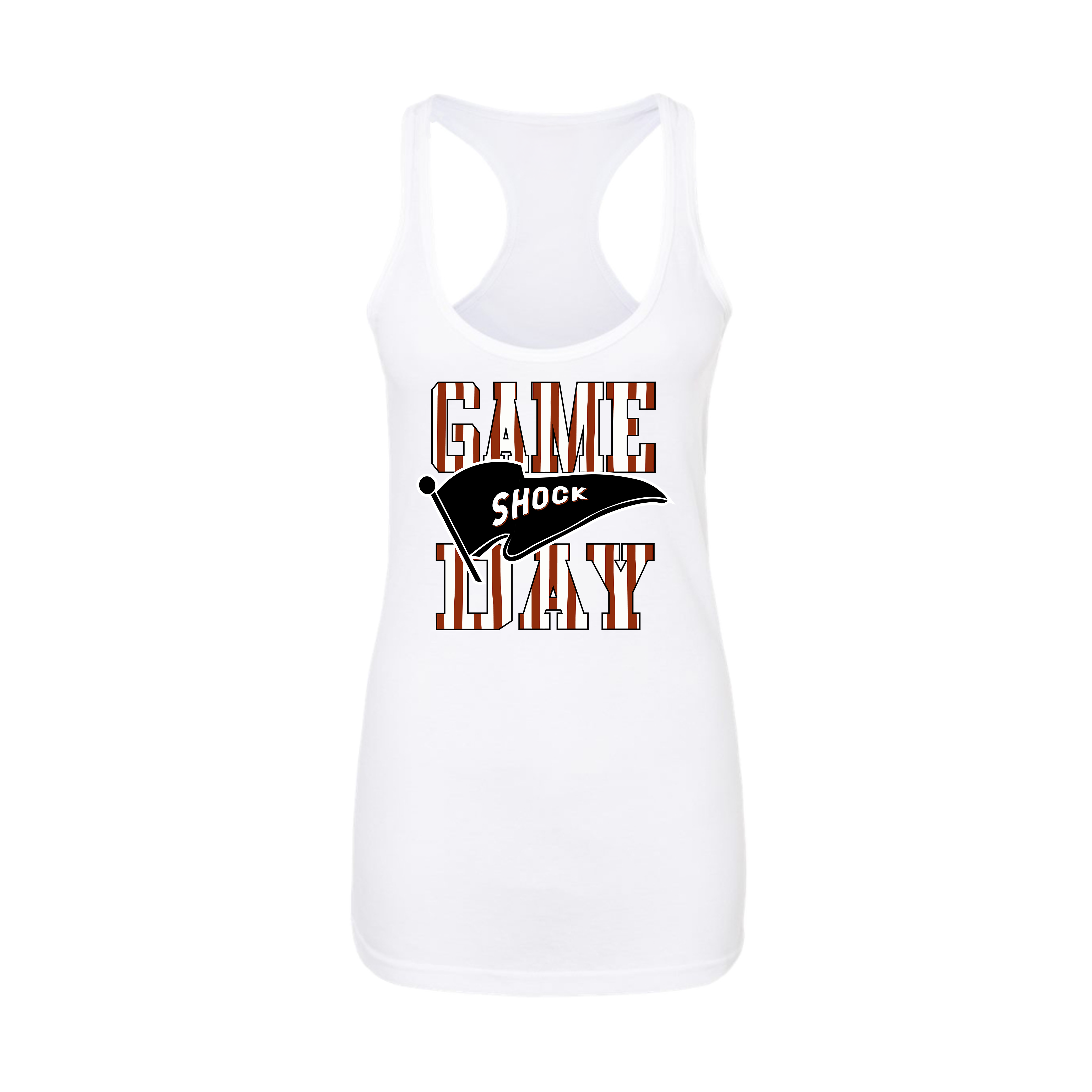 Indiana Shock Fastpitch (Coburn) 2026- Women's Tank Top 1 (White)