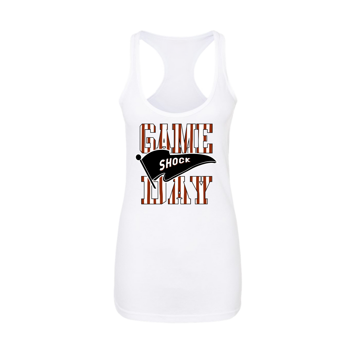 Indiana Shock Fastpitch (Coburn) 2026- Women's Tank Top 1 (White)