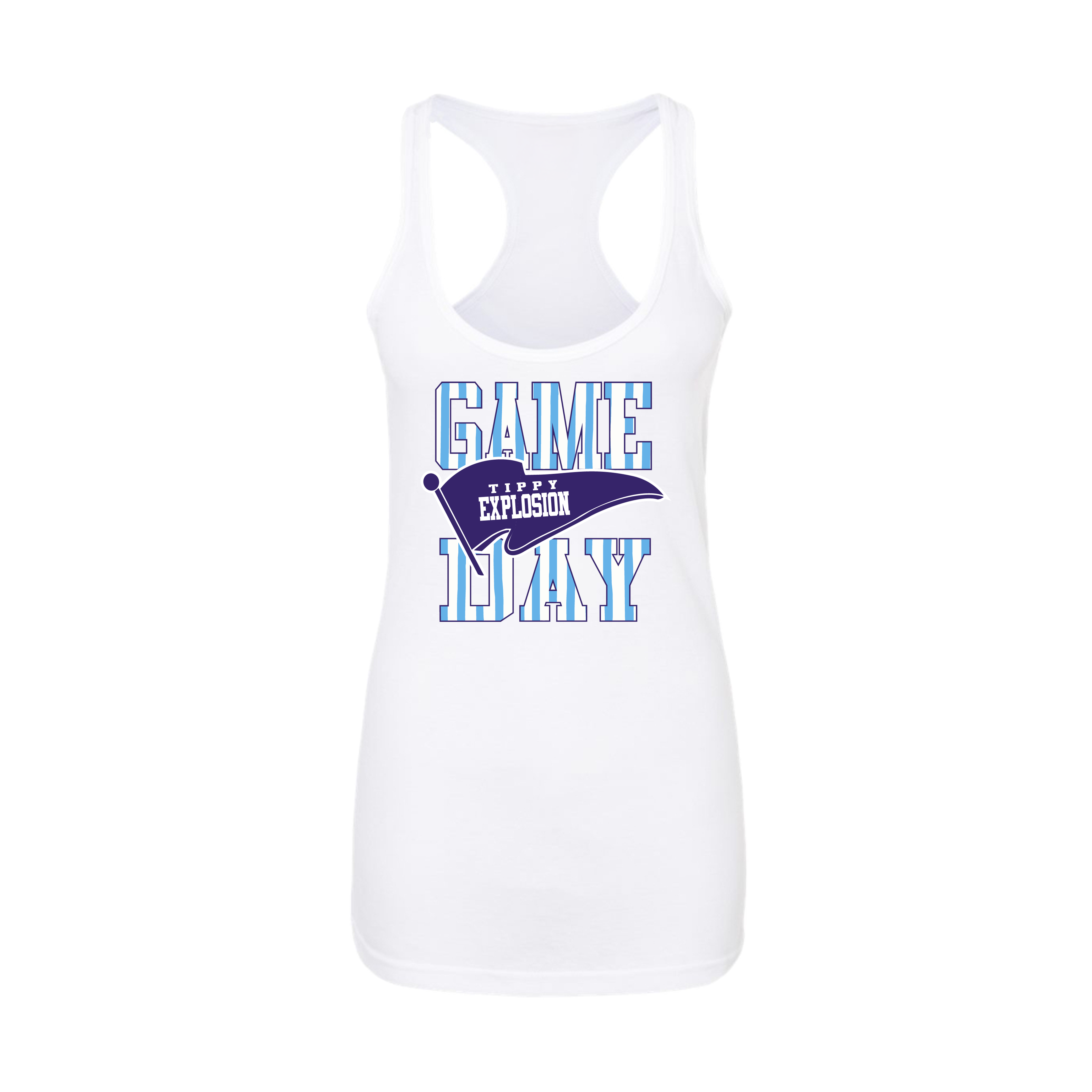 Tippy Explosion Fastpitch (Floyd) 2026- Women's Tank Top 1 (White)