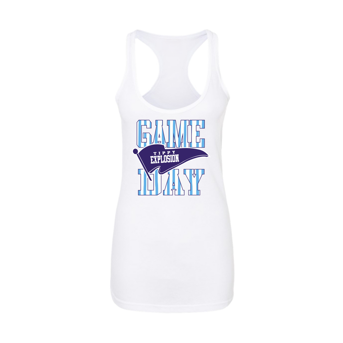 Tippy Explosion Fastpitch (Floyd) 2026- Women's Tank Top 1 (White)