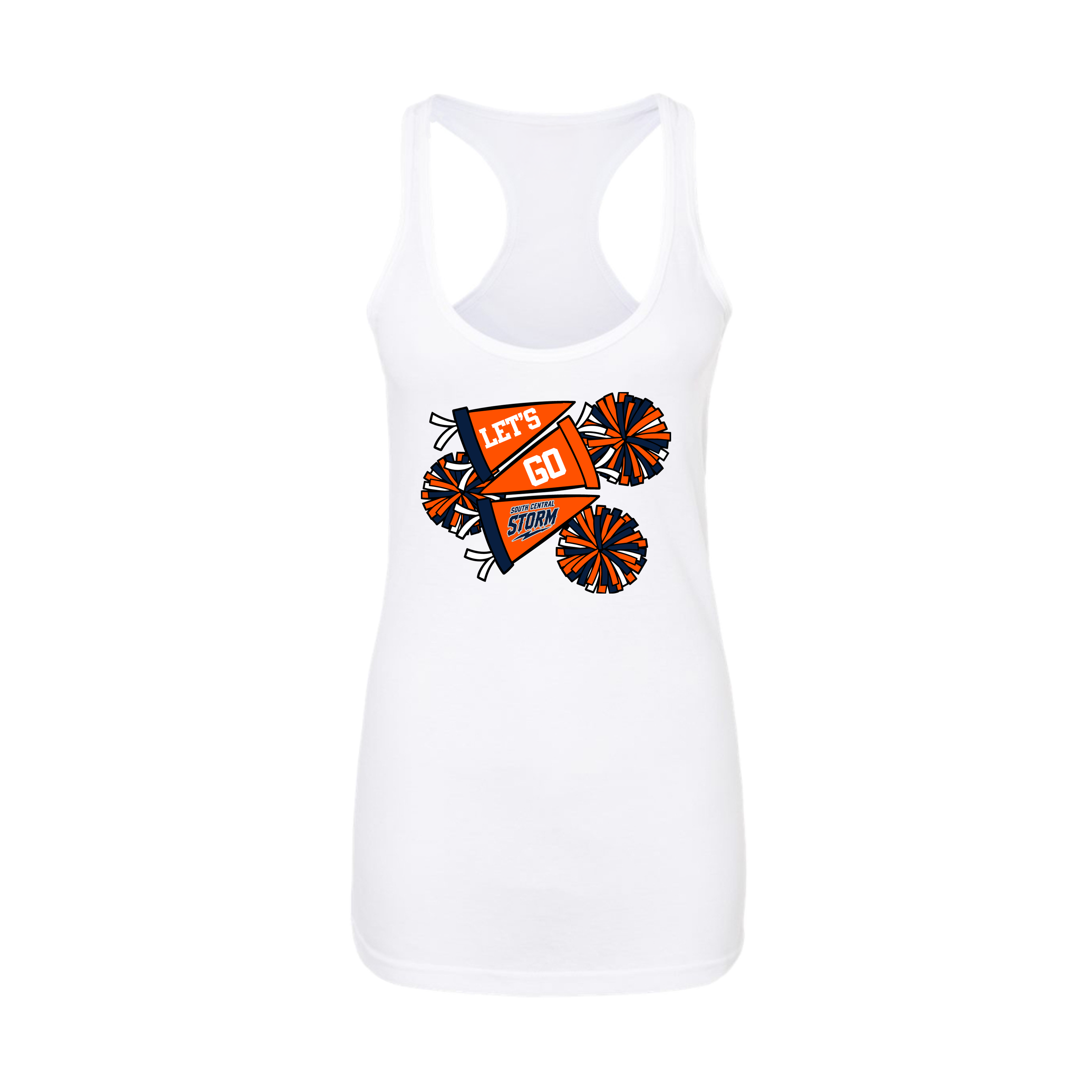 SOUTH CENTRAL STORM (Hodge) Fastpitch- Women's Tank Top 1 (White)