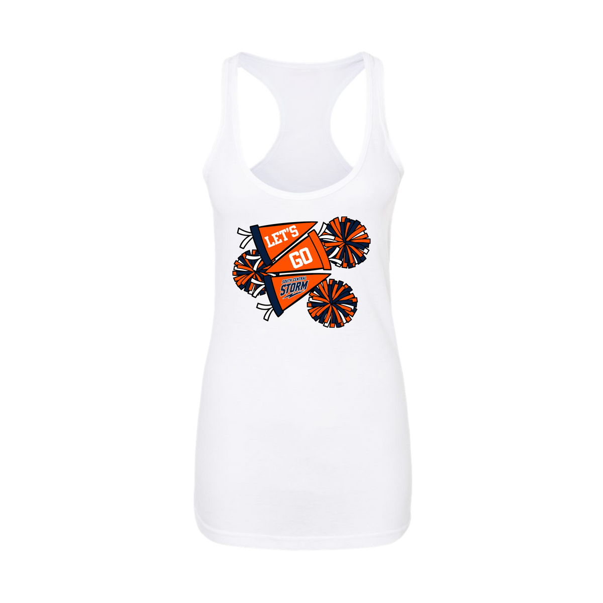 SOUTH CENTRAL STORM (Hodge) Fastpitch- Women's Tank Top 1 (White)