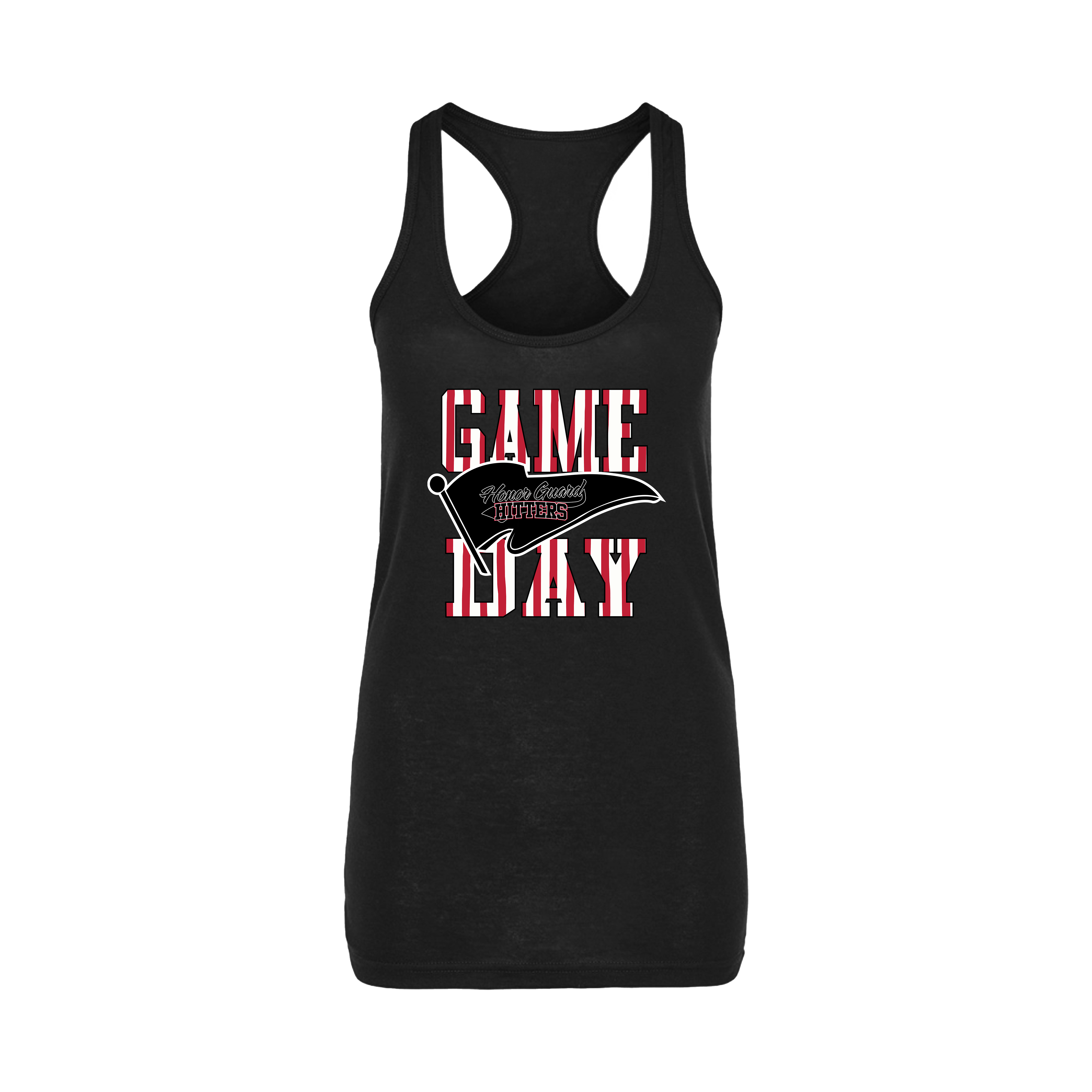 Honor Guard Hitters Fastpitch (Jeffers)- Women's Tank Top 2 (Black)